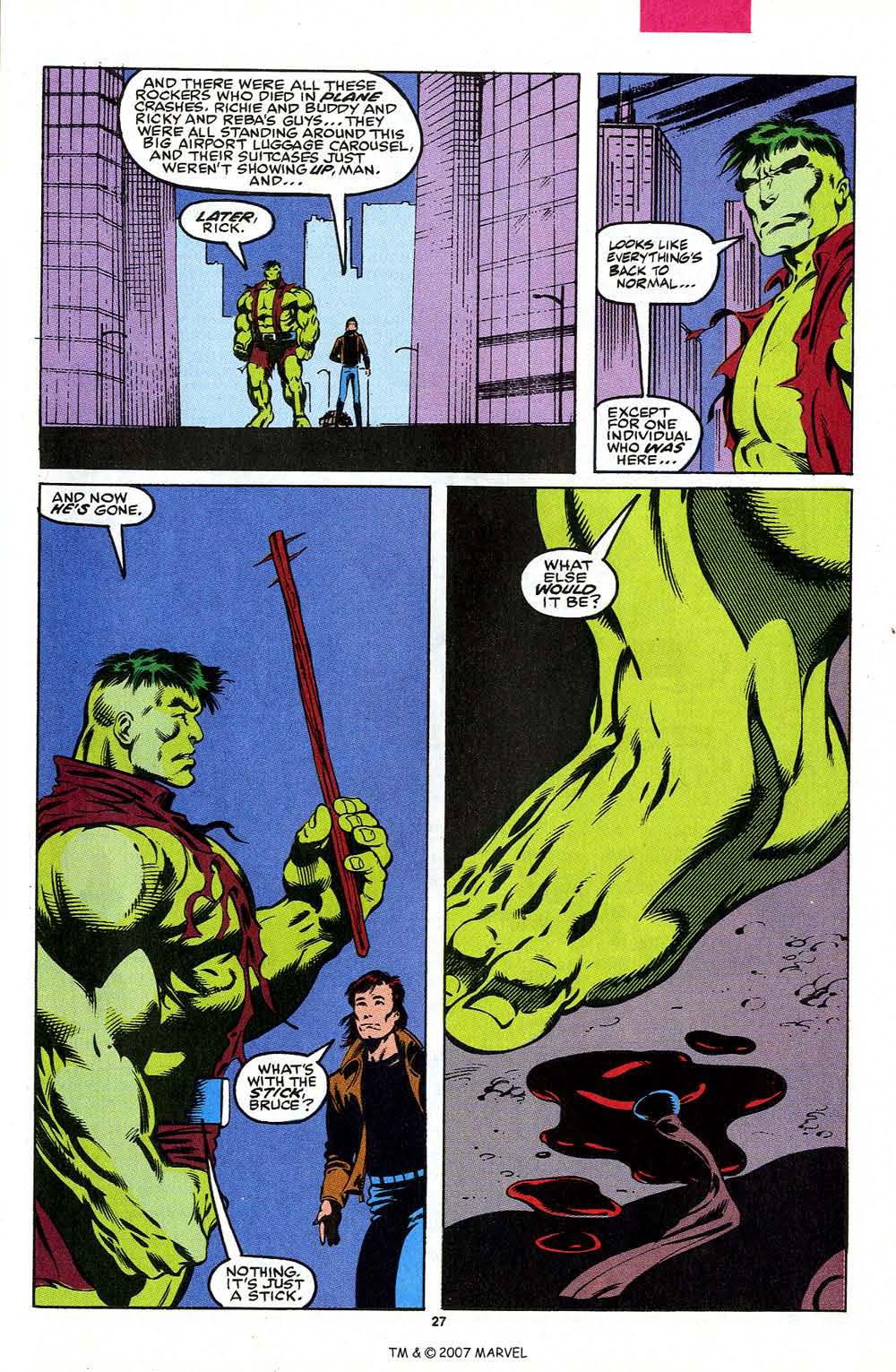 Read online The Incredible Hulk (1968) comic -  Issue #385 - 29