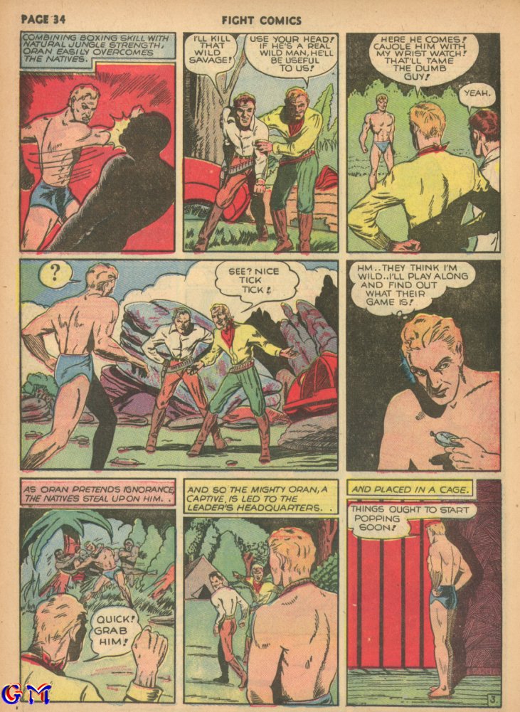 Read online Fight Comics comic -  Issue #11 - 36