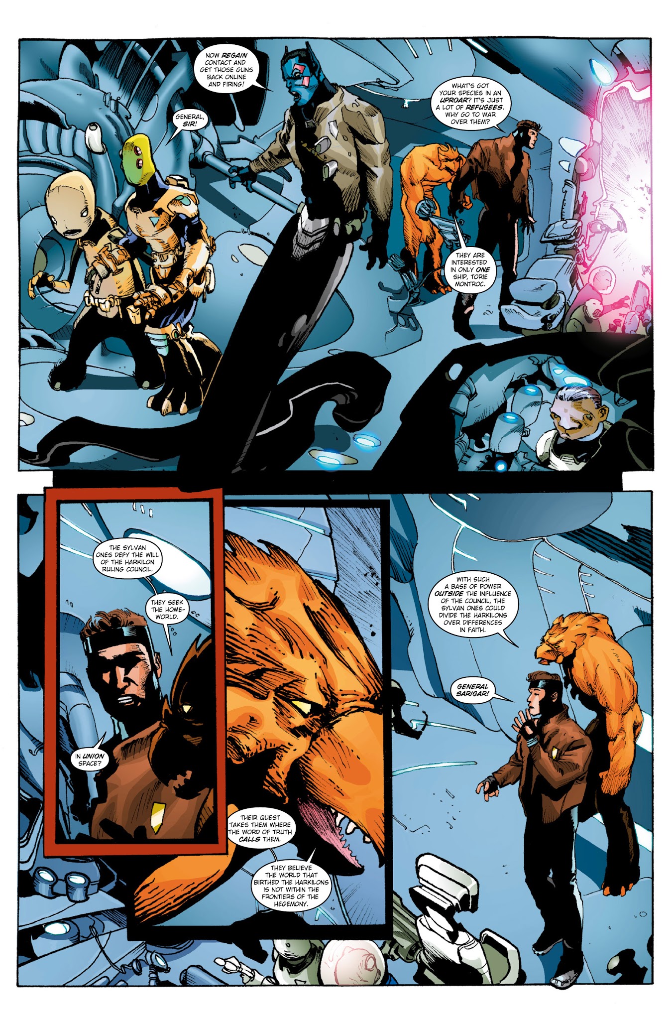 Read online Alien Legion: Uncivil War comic -  Issue # TPB - 93