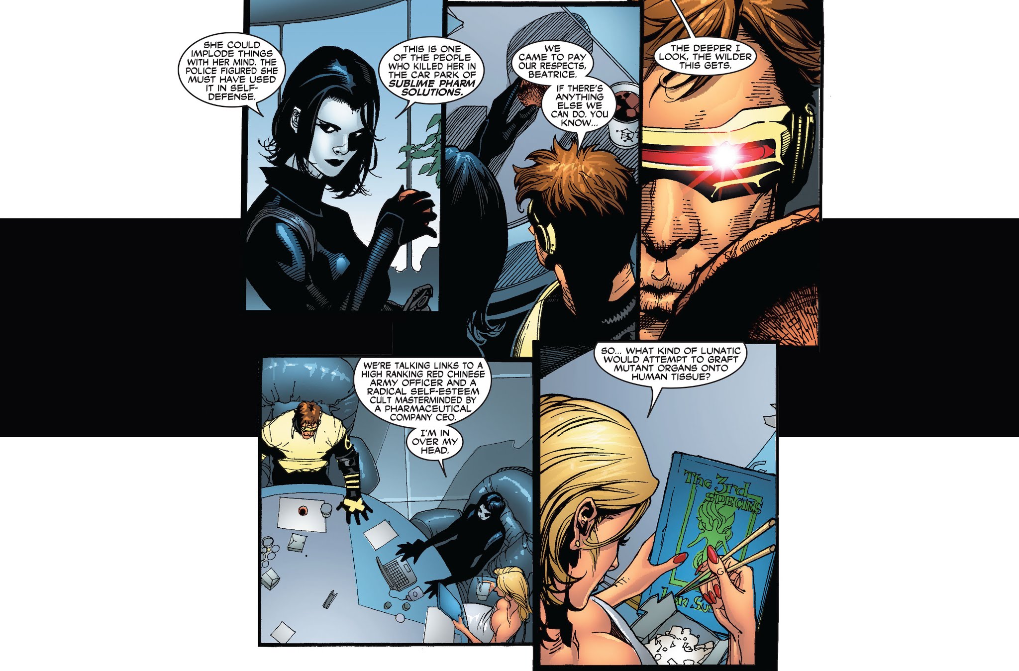 Read online New X-Men (2001) comic -  Issue # _TPB 1 - 100