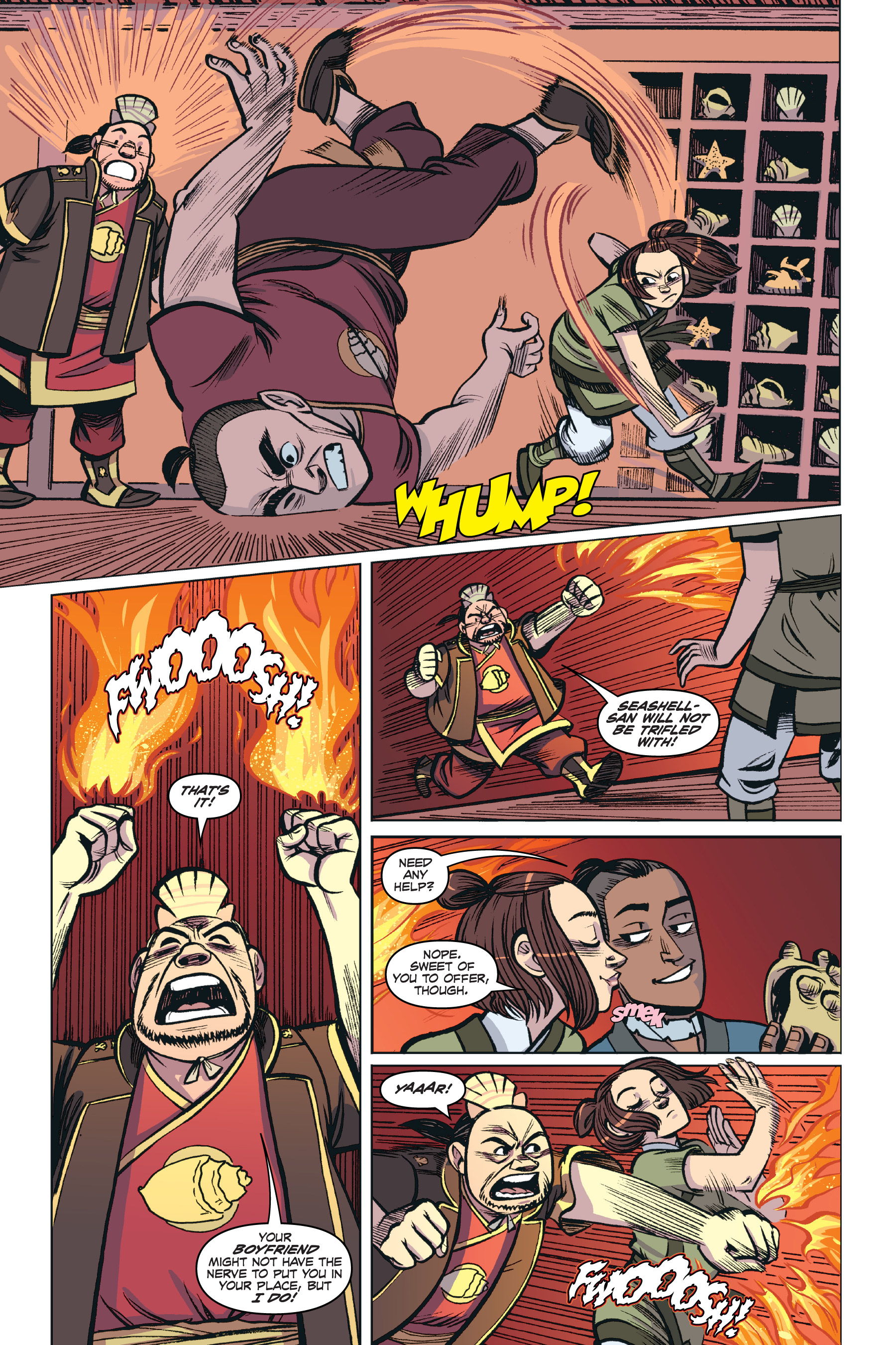 Read online Nickelodeon Avatar: The Last Airbender - Team Avatar Tales comic -  Issue # TPB - 25