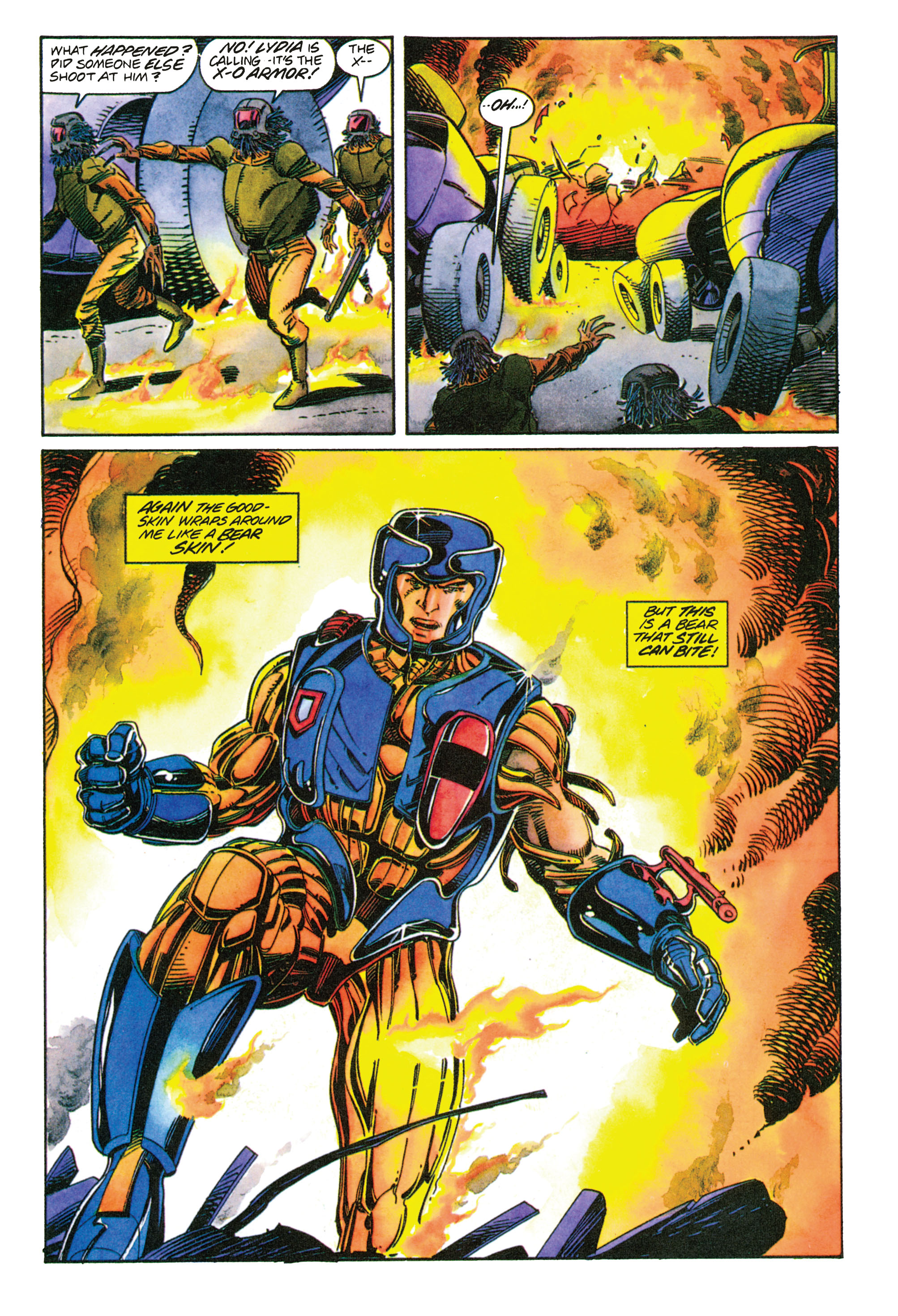 Read online Valiant Masters X-O Manowar: Into the Fire comic -  Issue # TPB (Part 1) - 52