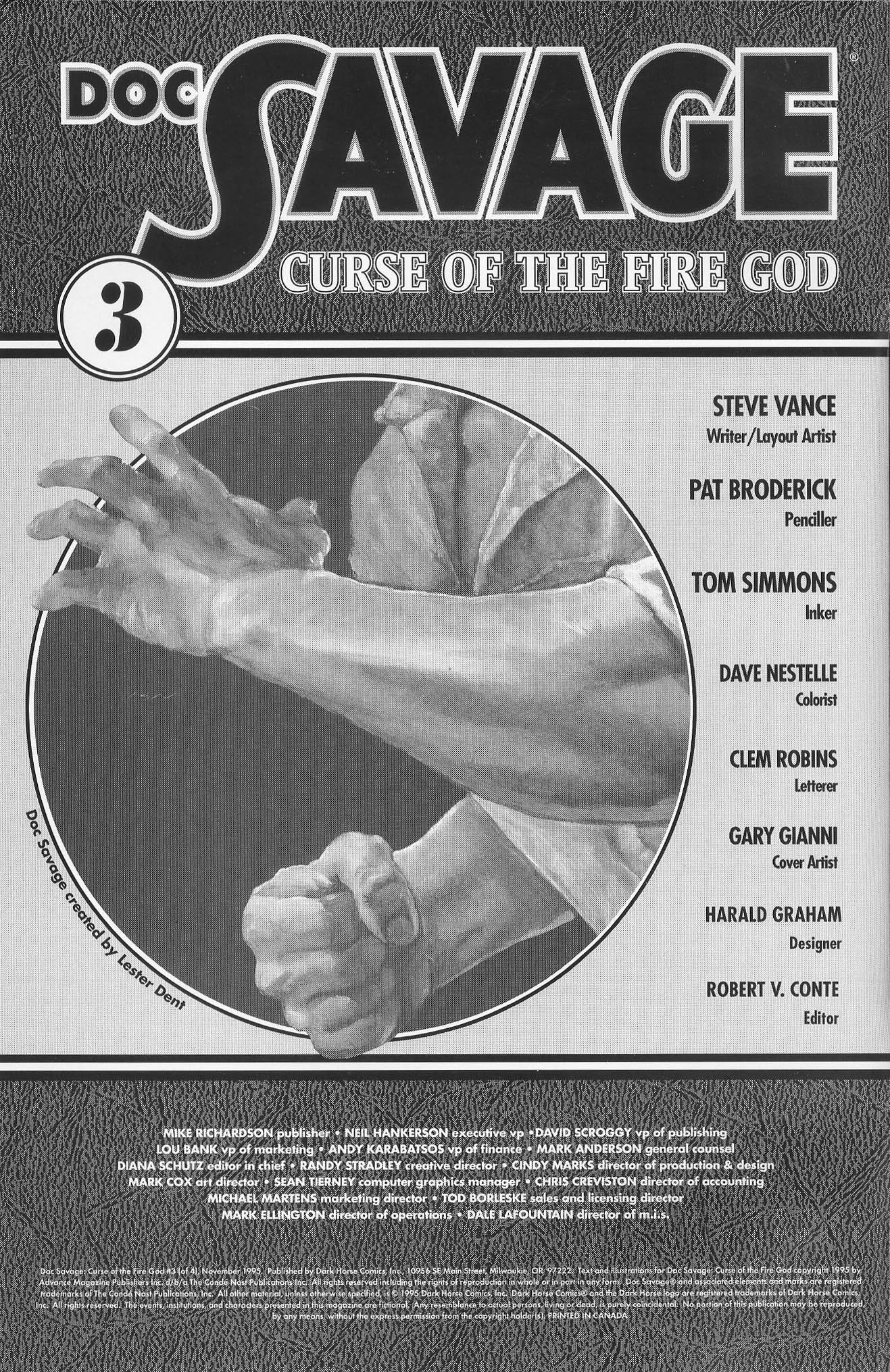 Read online Doc Savage: Curse of the Fire God comic -  Issue #3 - 2