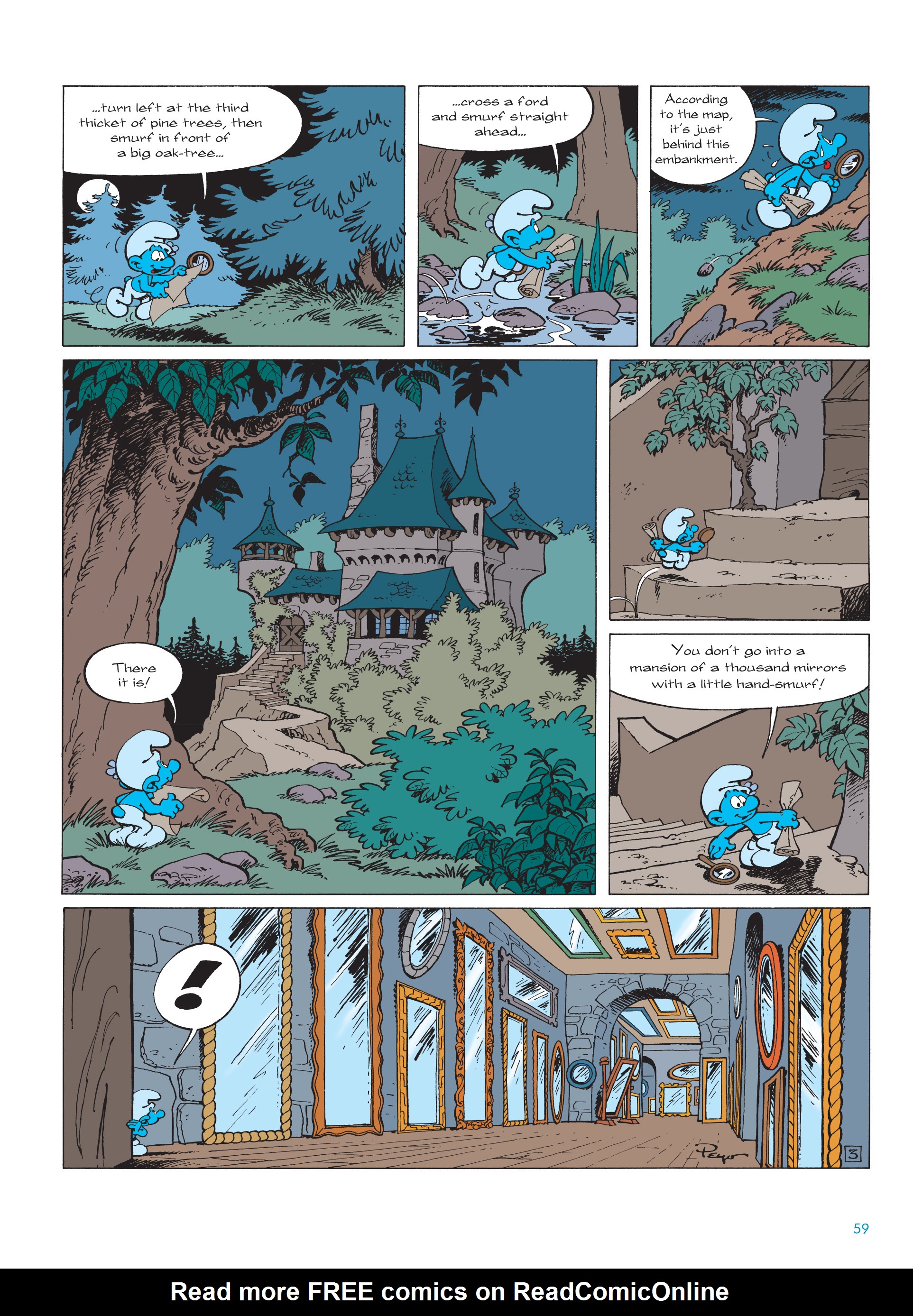 Read online The Smurfs comic -  Issue #22 - 60