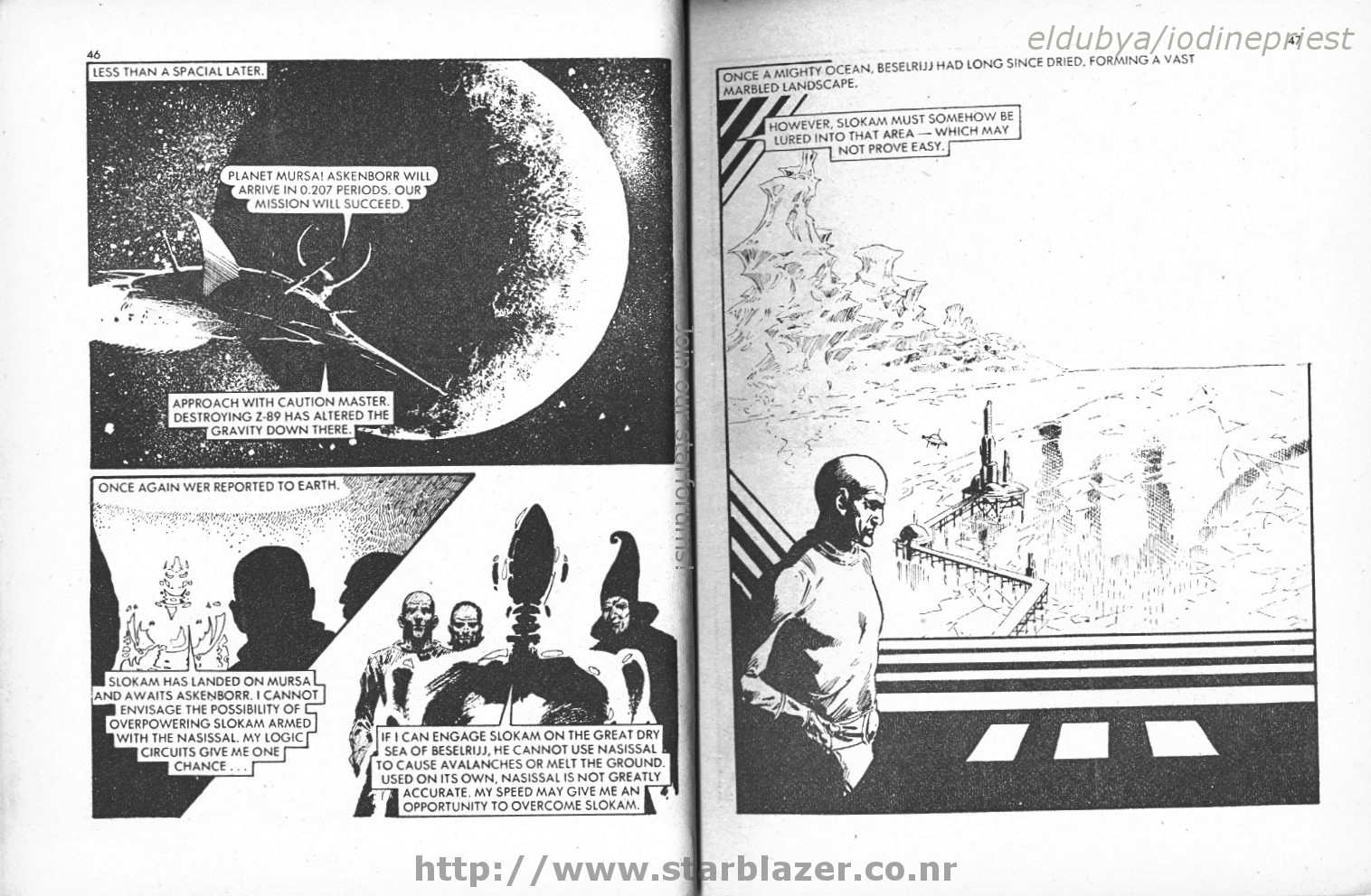 Read online Starblazer comic -  Issue #36 - 25