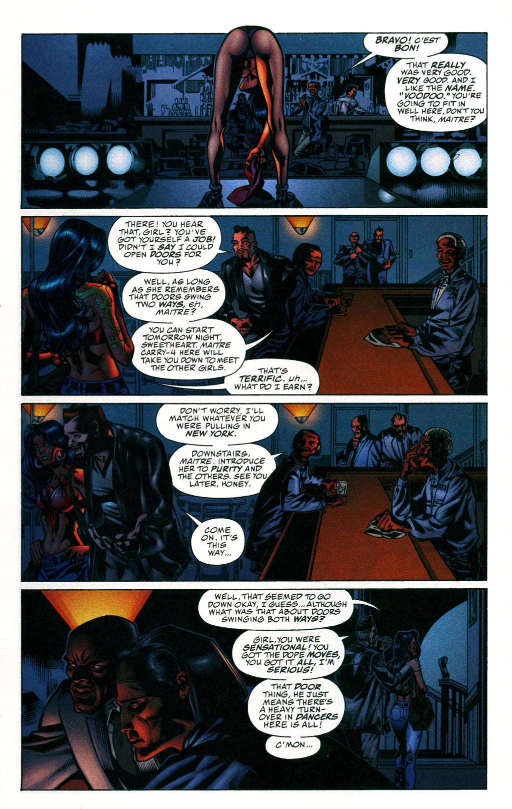 Read online Voodoo (1997) comic -  Issue #1 - 9