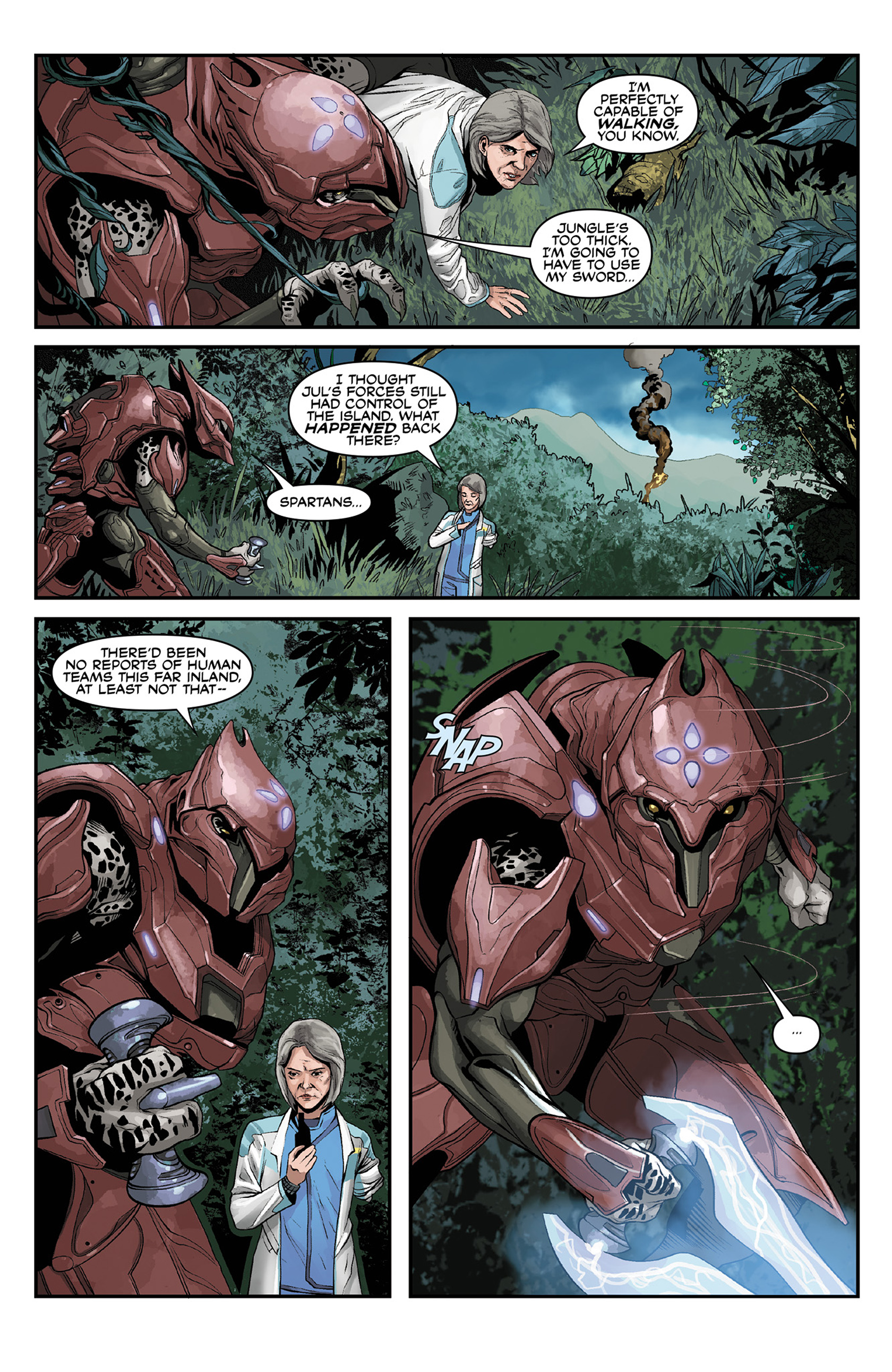 Read online Halo: Escalation comic -  Issue #16 - 13