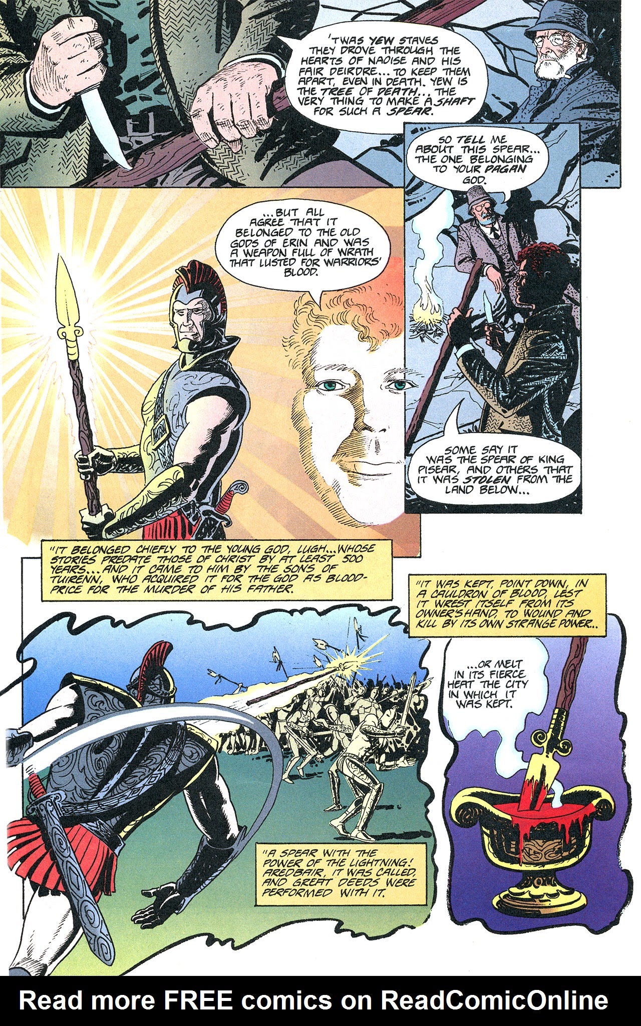 Read online Indiana Jones and the Spear of Destiny comic -  Issue #4 - 12