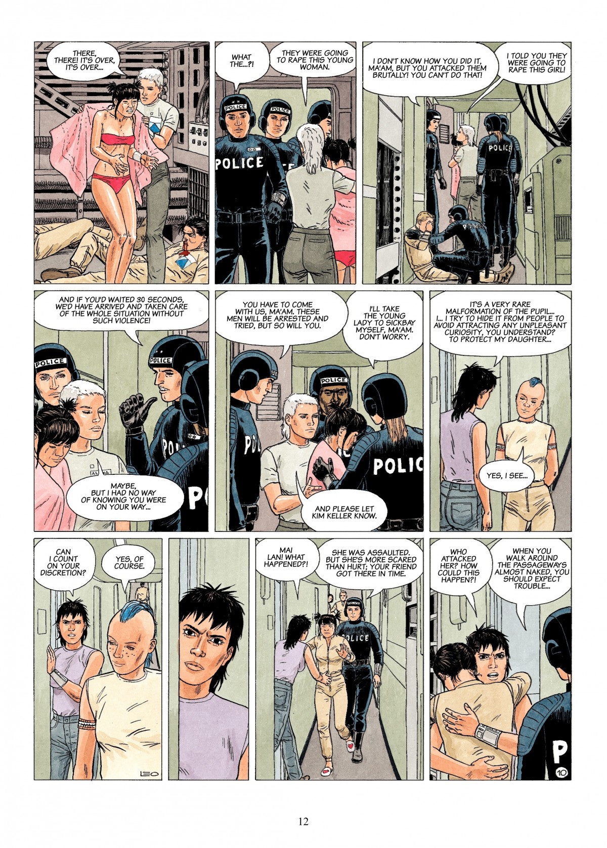 Read online Antares comic -  Issue #2 - 12