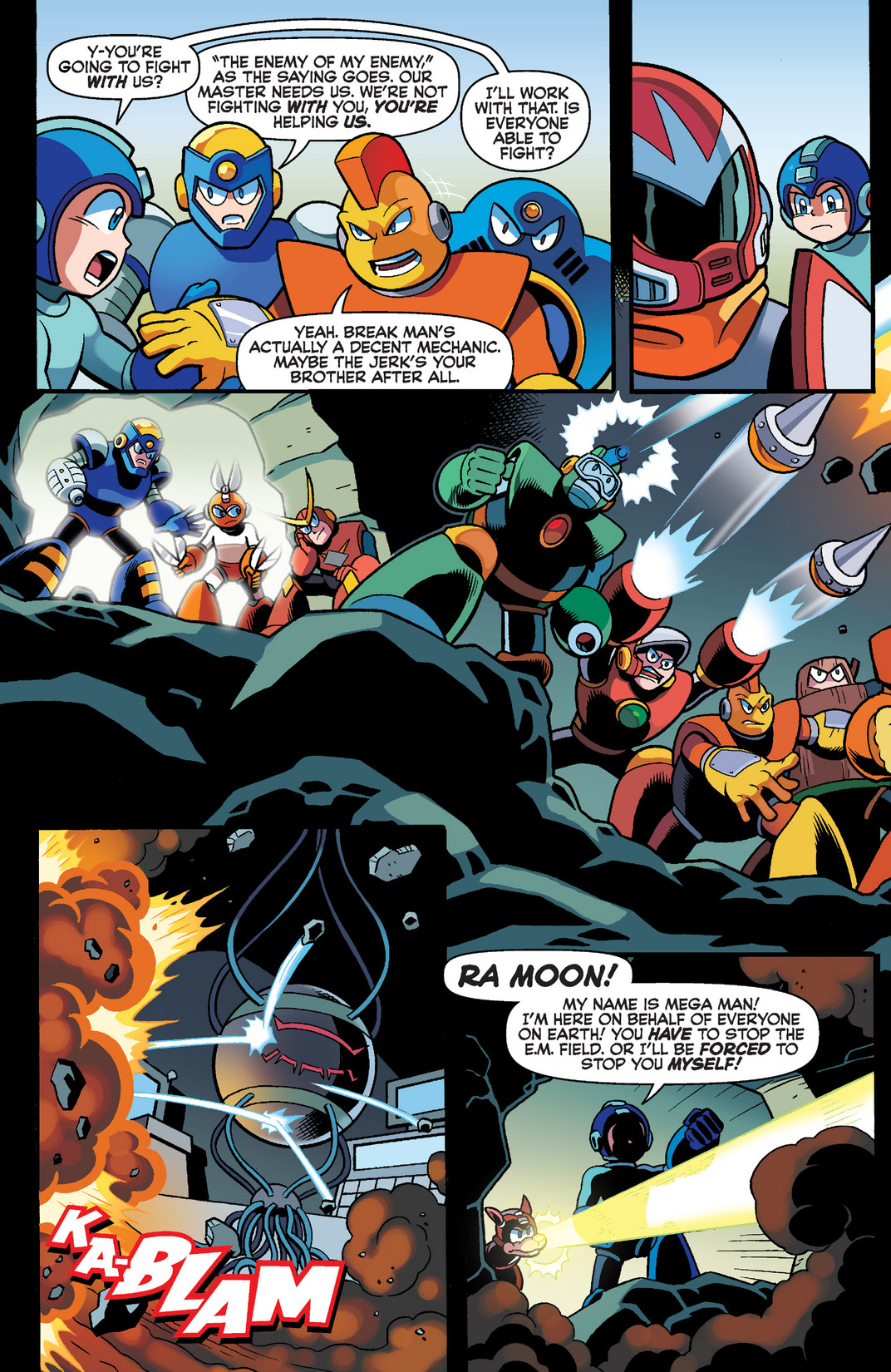 Read online Mega Man comic -  Issue #31 - 14