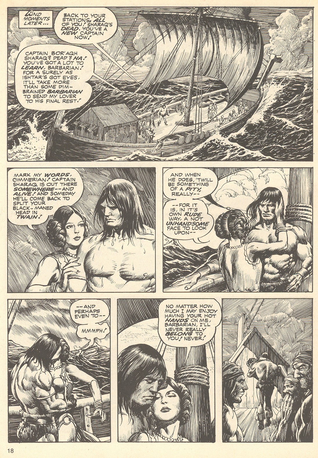 Read online The Savage Sword Of Conan comic -  Issue #75 - 18