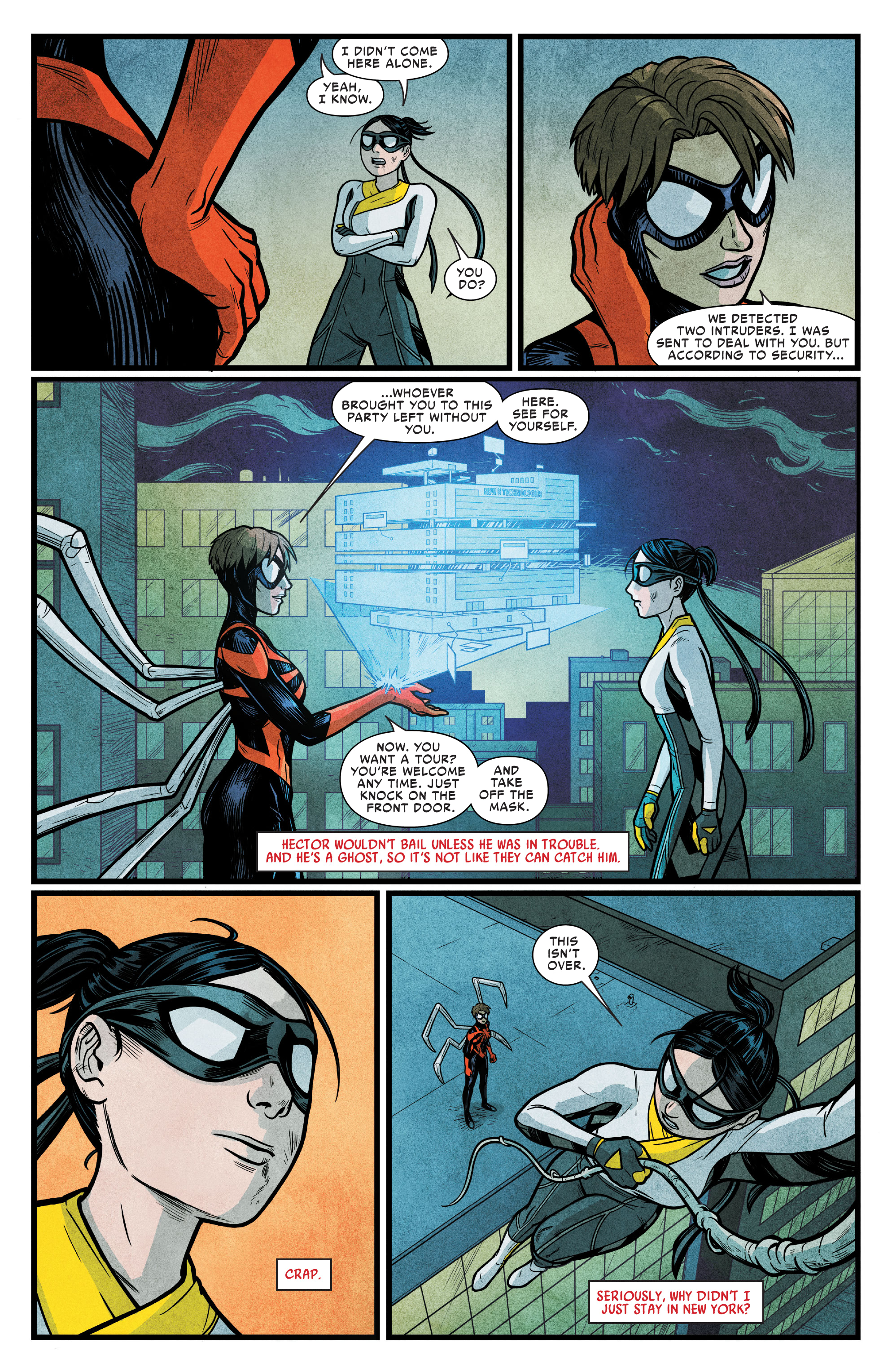 Read online Silk: Out of the Spider-Verse comic -  Issue # TPB 3 (Part 2) - 39