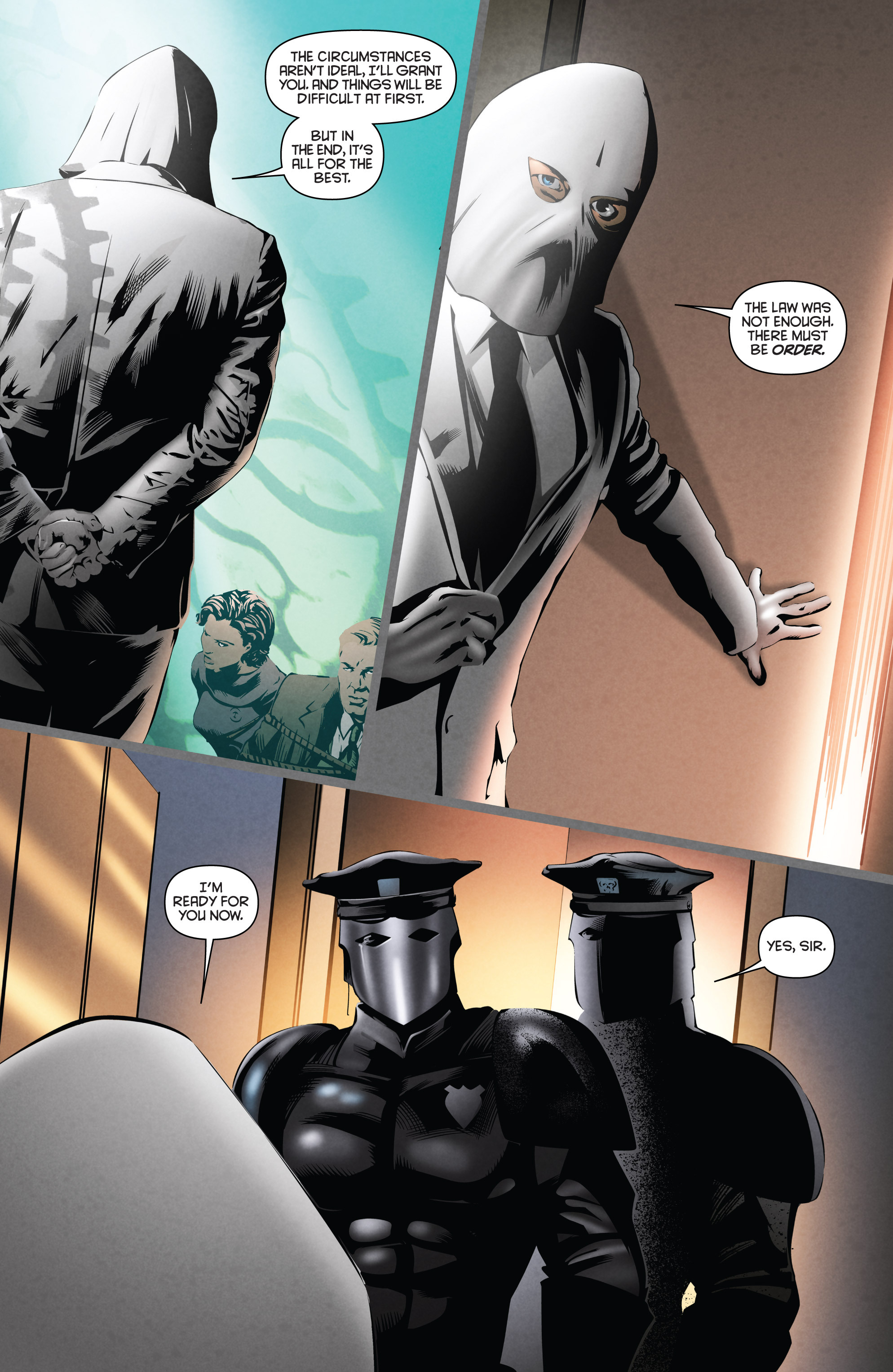 Read online Masks comic -  Issue #6 - 20