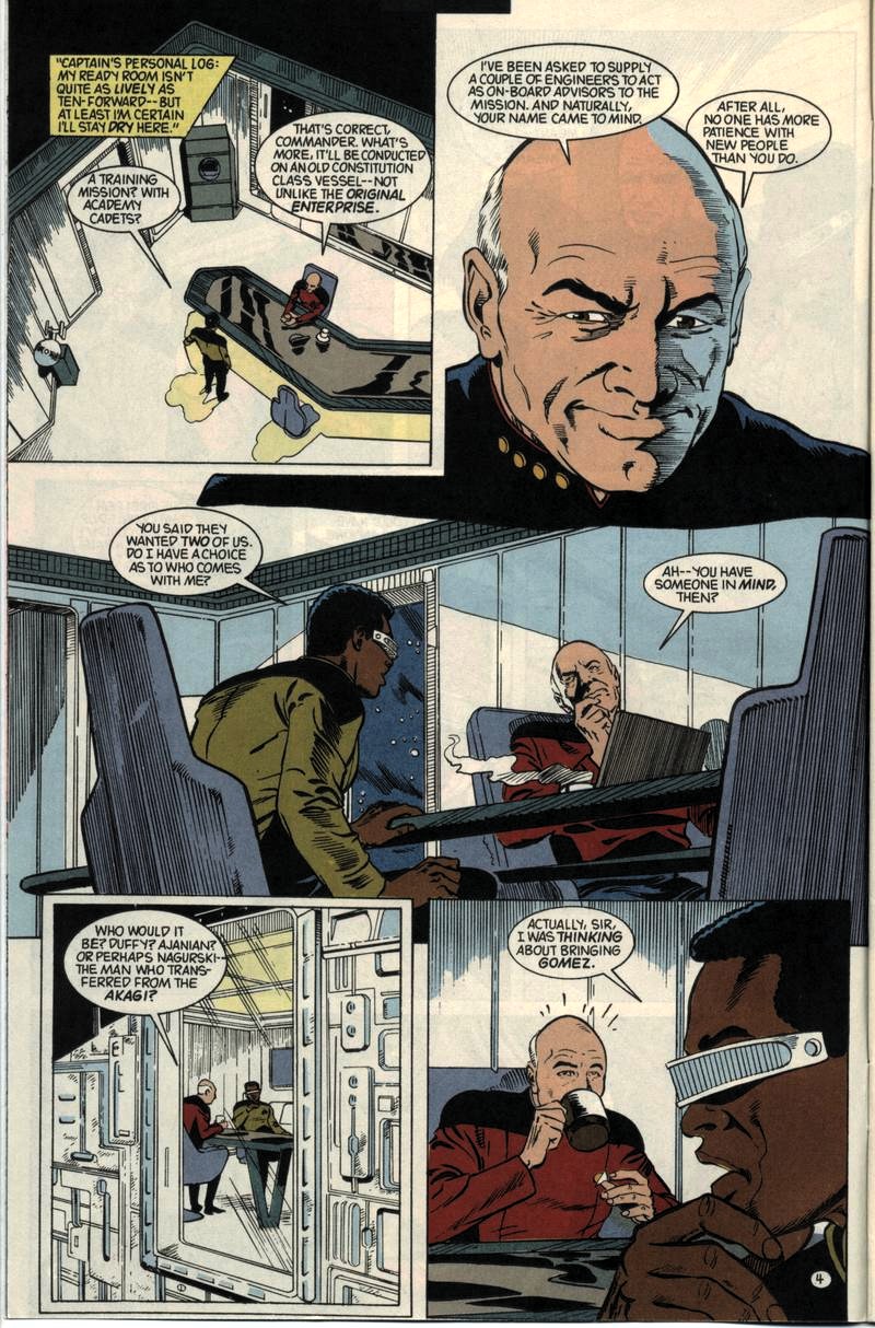 Read online Star Trek: The Next Generation (1989) comic -  Issue #32 - 5