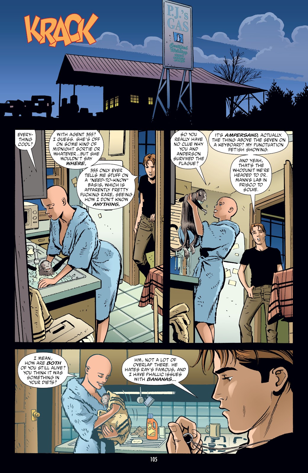 Y: The Last Man (2002) issue TPB 4 - Page 105