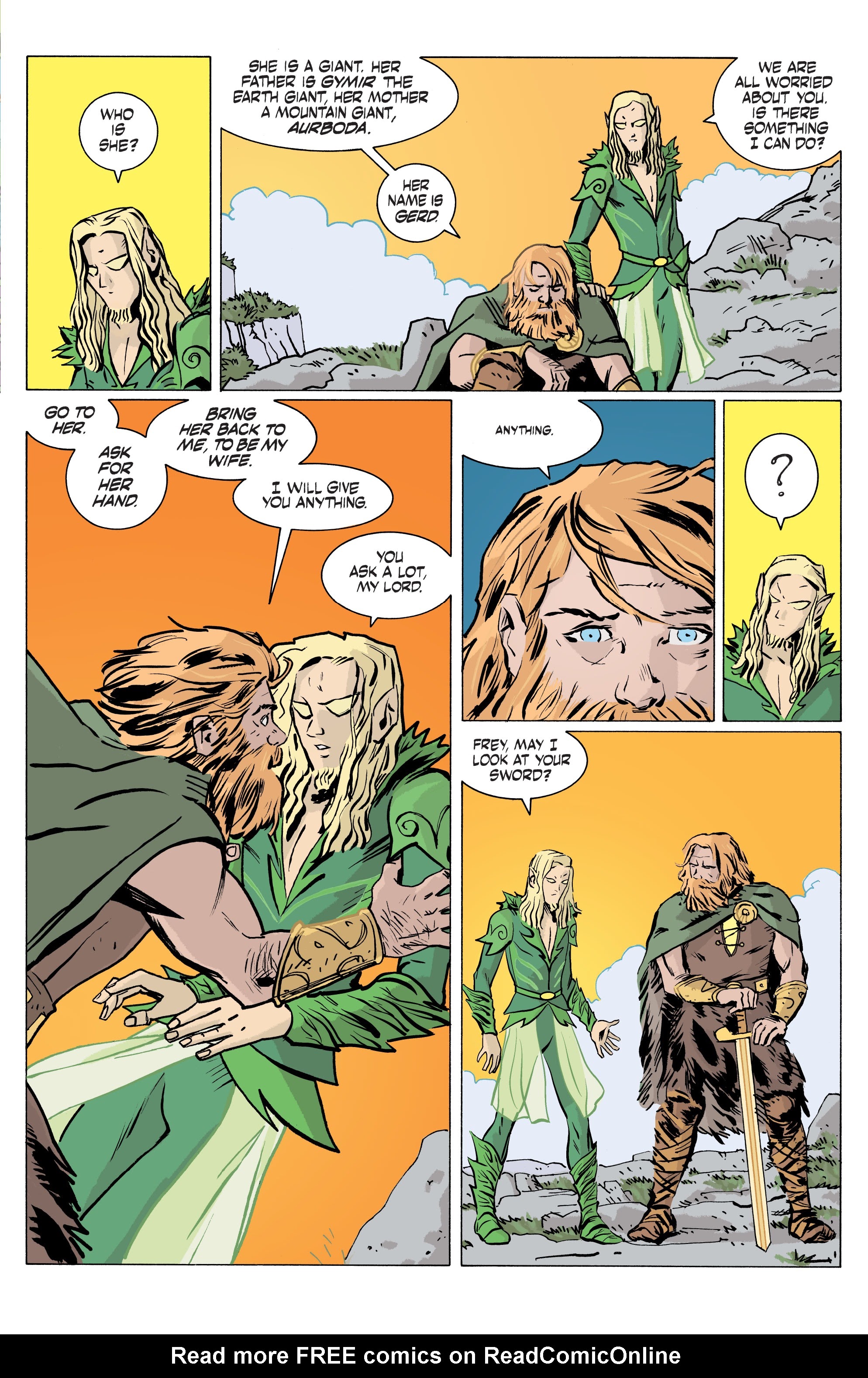 Read online Norse Mythology II comic -  Issue #6 - 19
