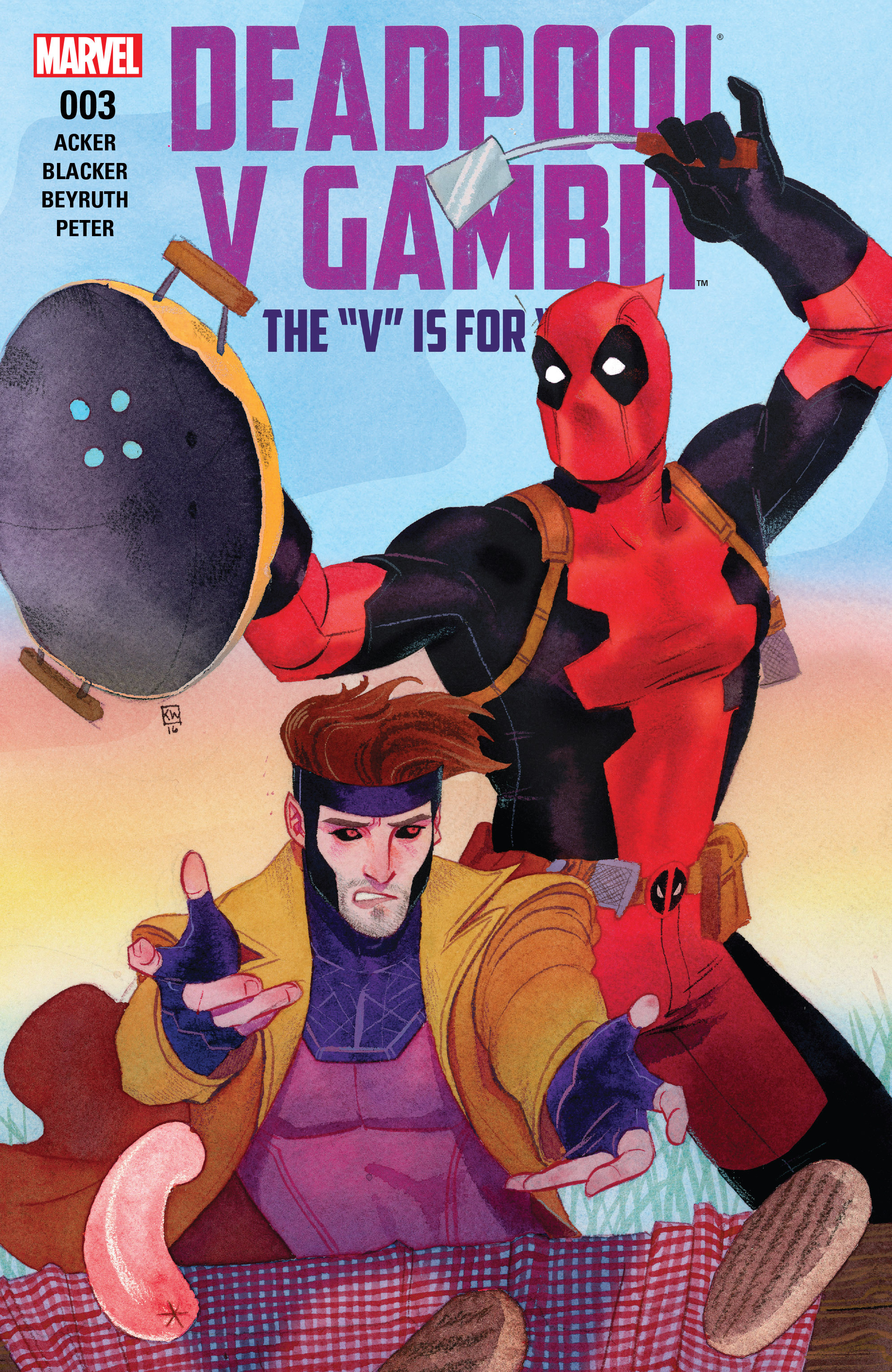 Read online Deadpool V Gambit comic -  Issue #3 - 1