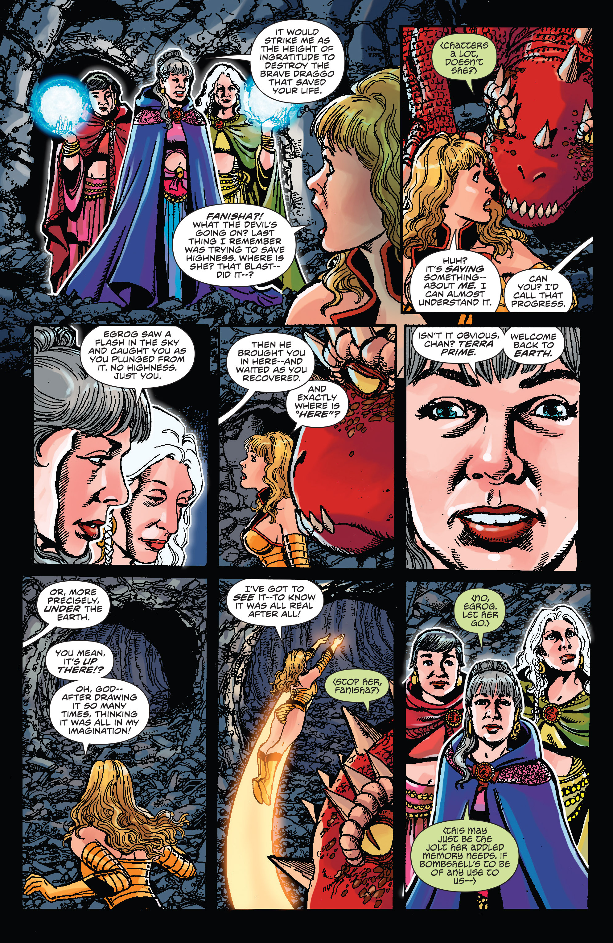 Read online George Pérez's Sirens comic -  Issue #3 - 21