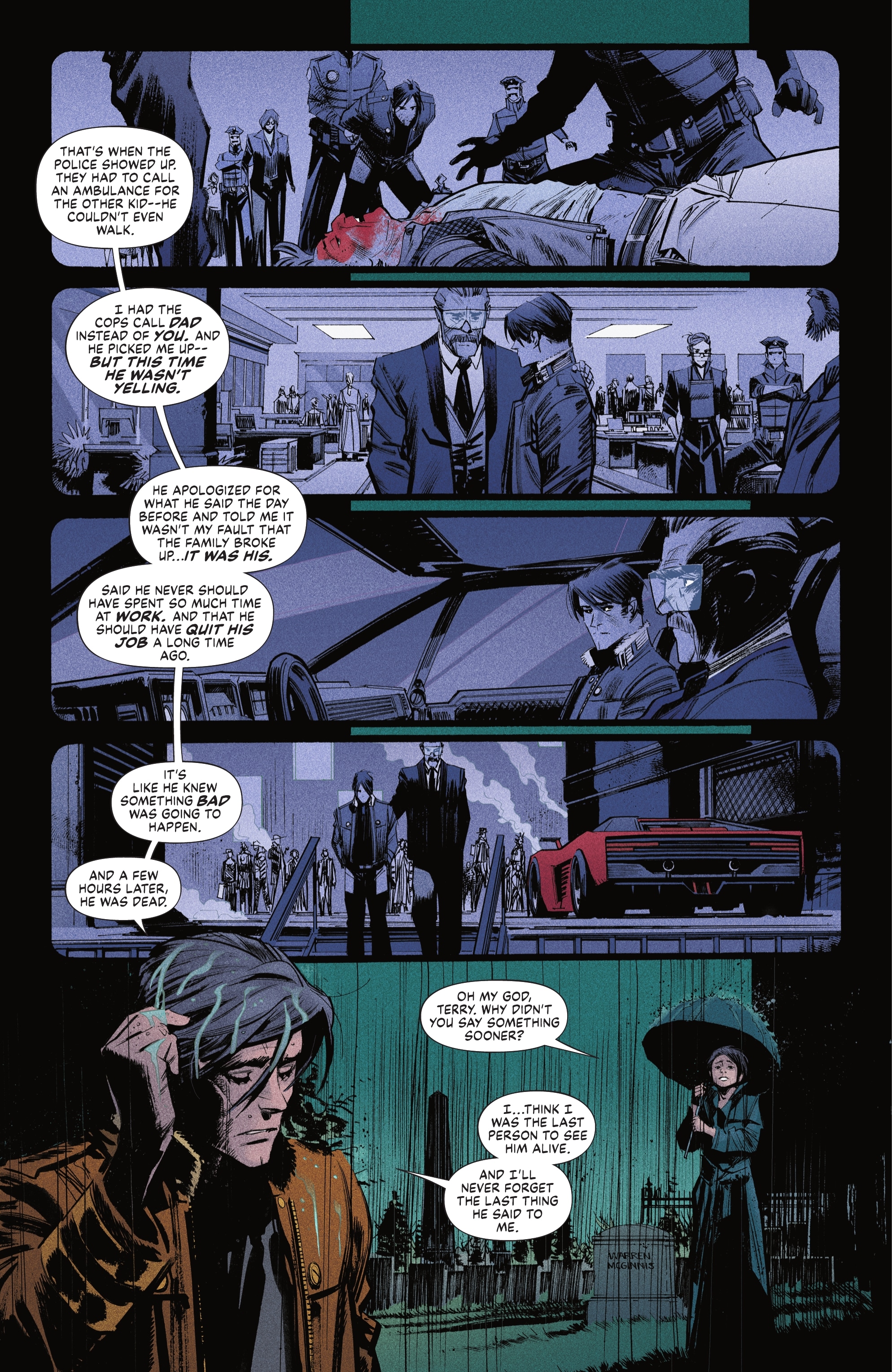 Read online Batman: Beyond the White Knight comic -  Issue #4 - 23