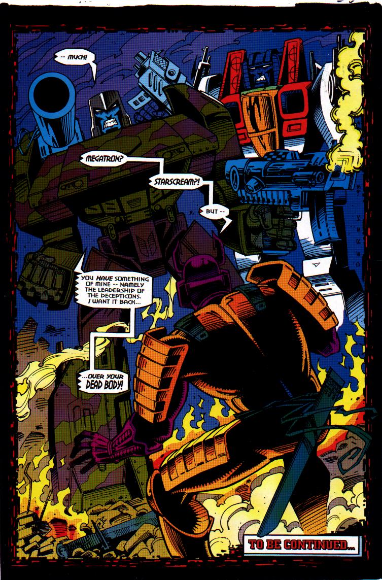 Read online Transformers: Generation 2 (1994) comic -  Issue #4 - 9