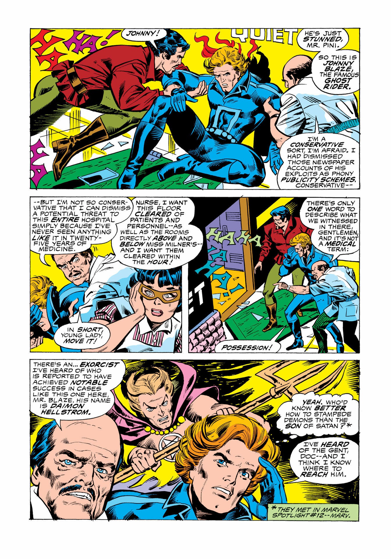 Read online Marvel Masterworks: Ghost Rider comic -  Issue # TPB 2 (Part 3) - 43