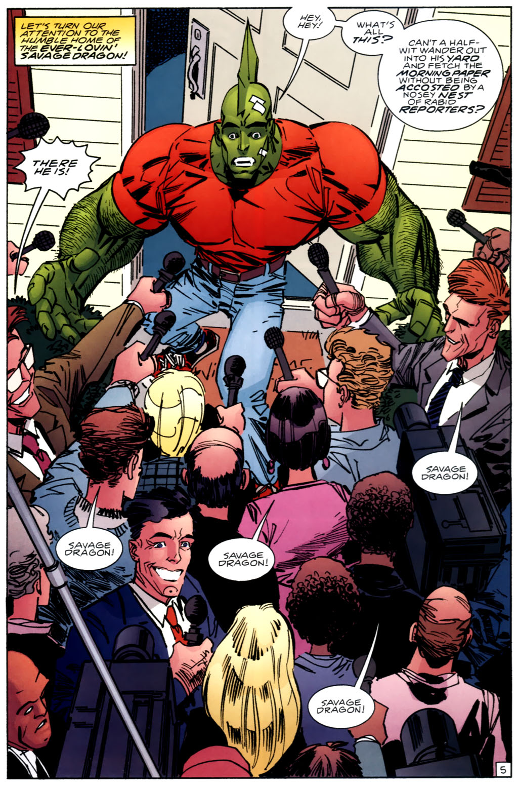 Read online The Savage Dragon (1993) comic -  Issue #118 - 6
