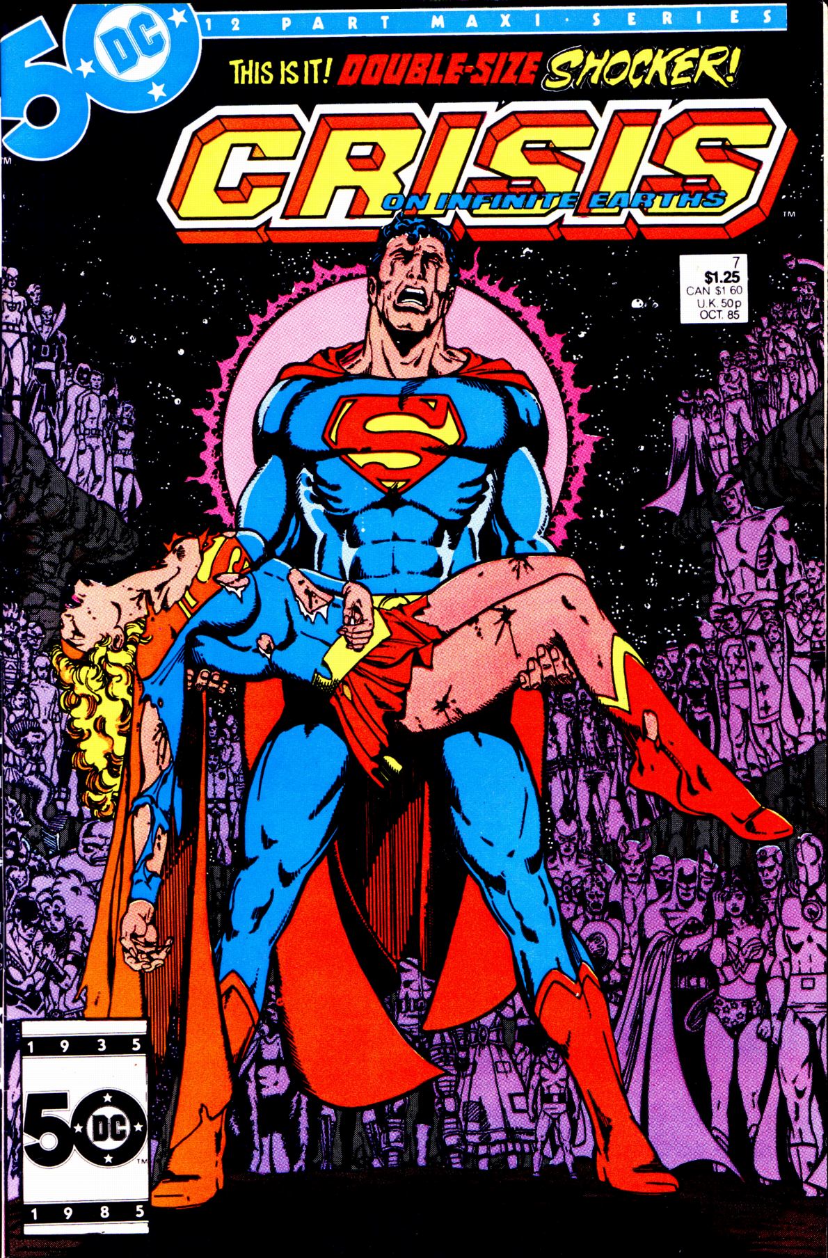 Read online Crisis on Infinite Earths (1985) comic -  Issue #7 - 1