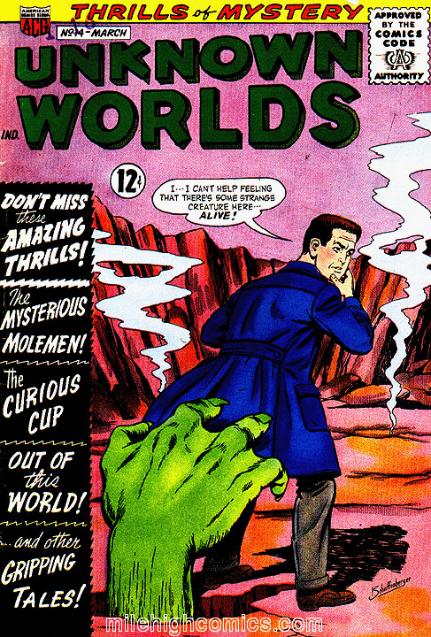 Read online Unknown Worlds comic -  Issue #14 - 1