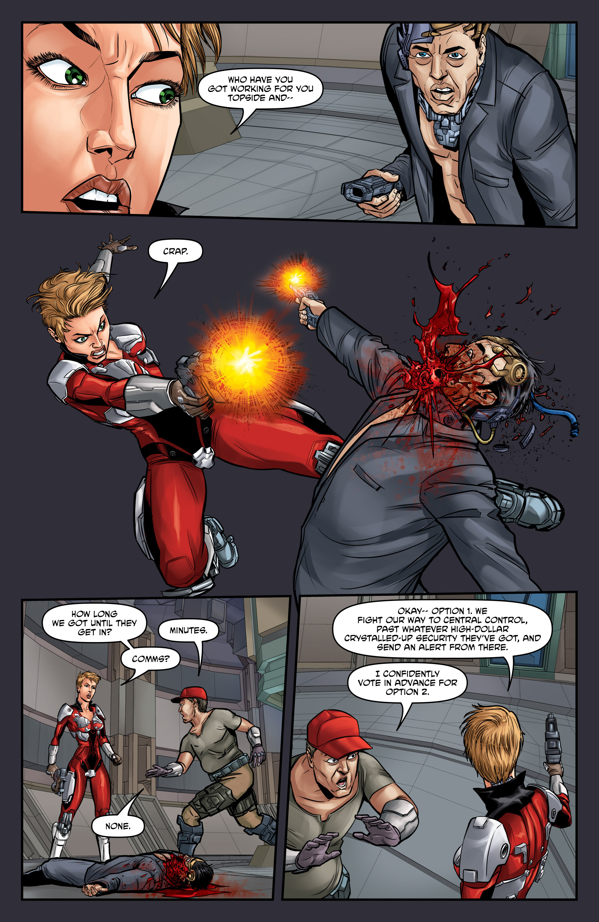 Read online Mercury Heat comic -  Issue #4 - 23