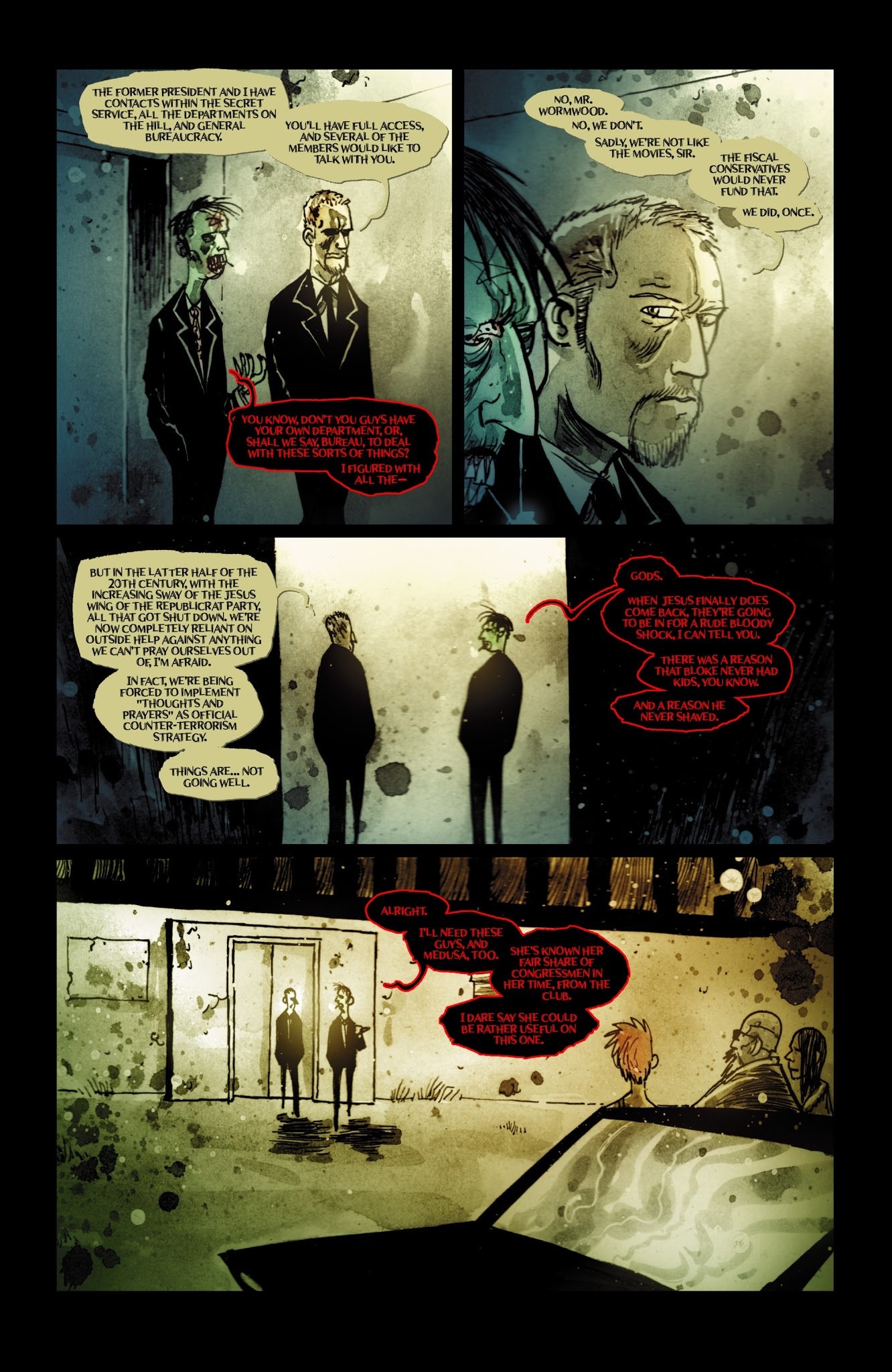 Read online Wormwood Gentleman Corpse: Mr. Wormwood Goes To Washington comic -  Issue #2 - 11