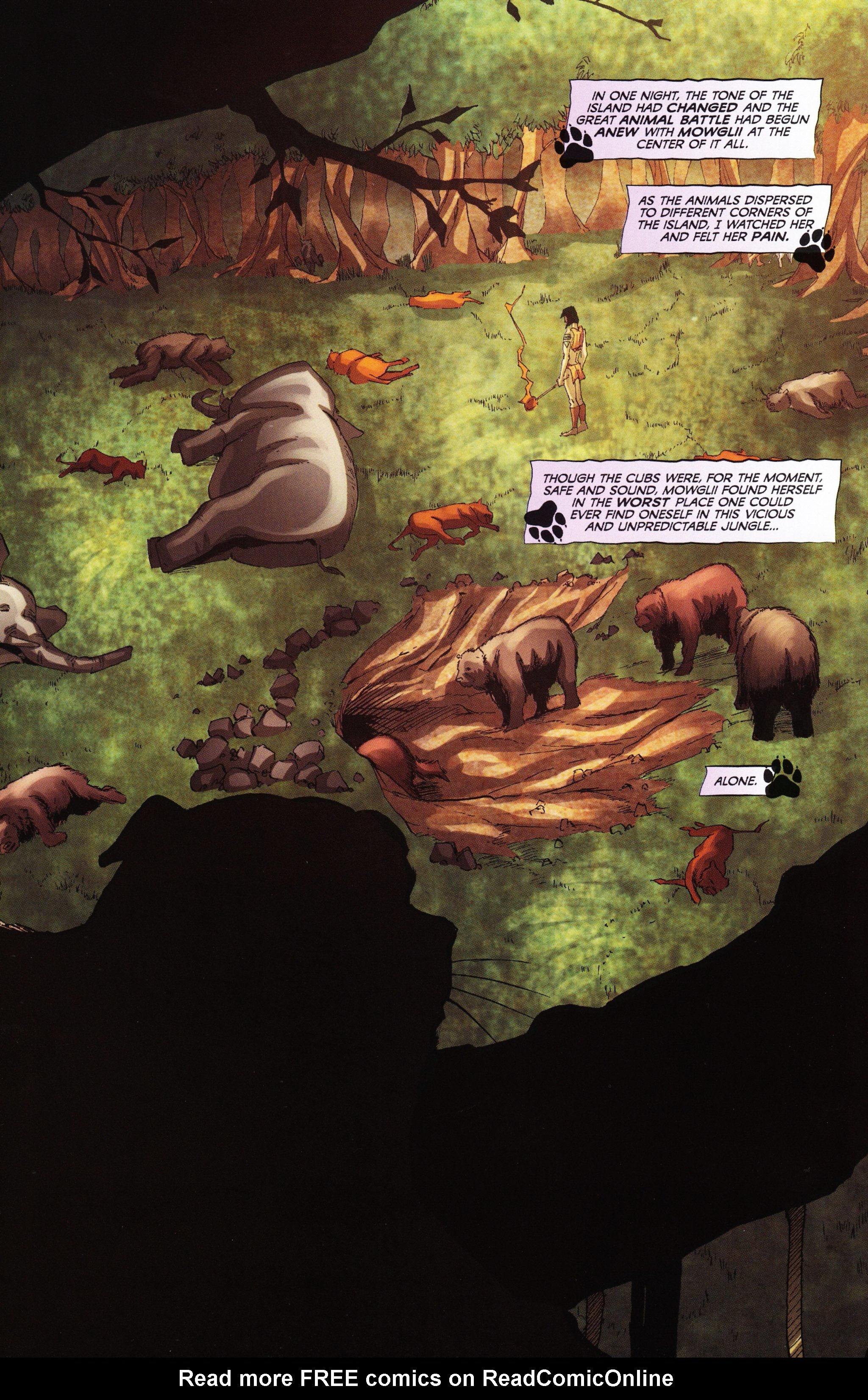 Read online Grimm Fairy Tales presents The Jungle Book: Last of the Species comic -  Issue #5 - 29