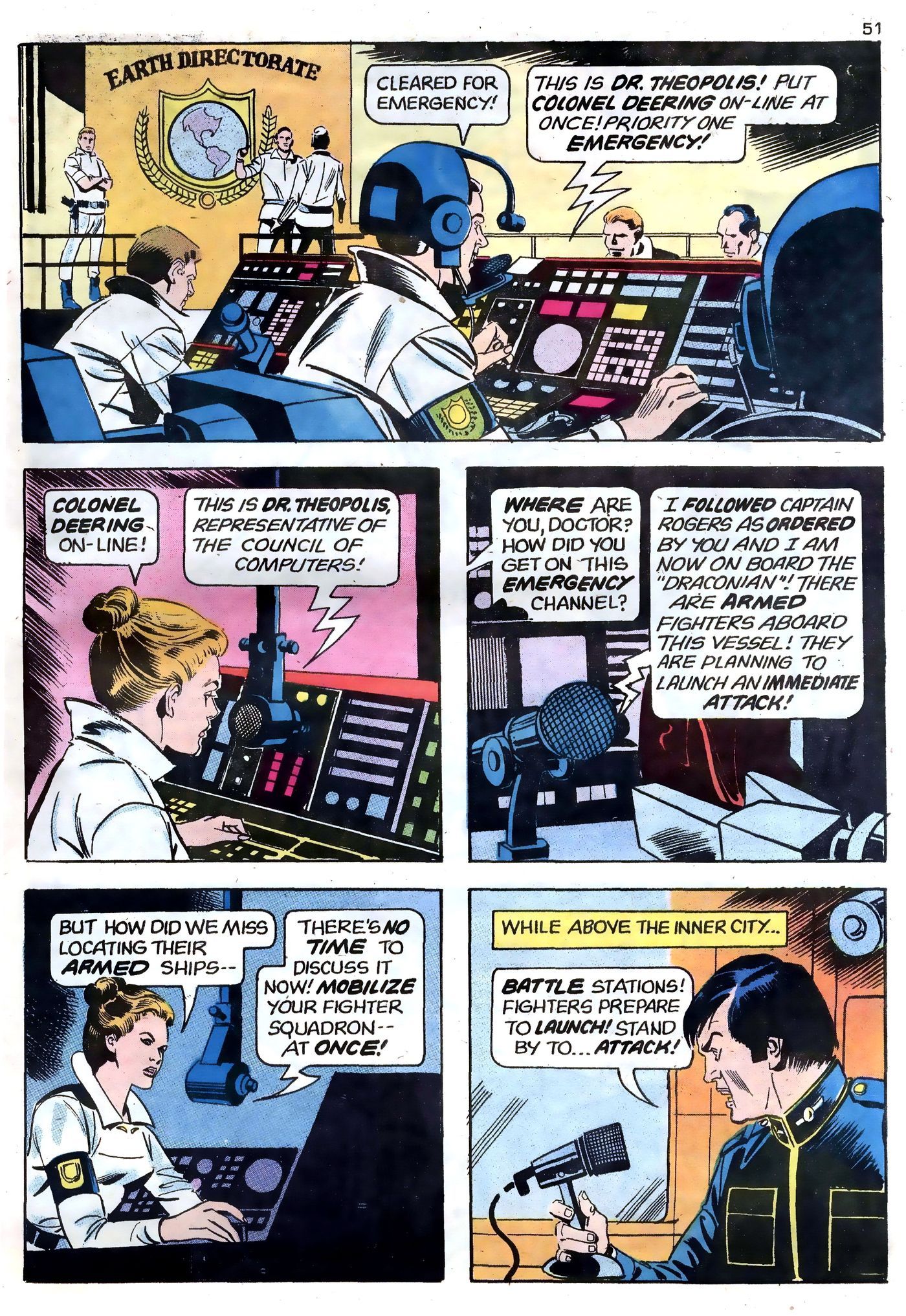 Read online Buck Rogers (1979) comic -  Issue # Full - 51