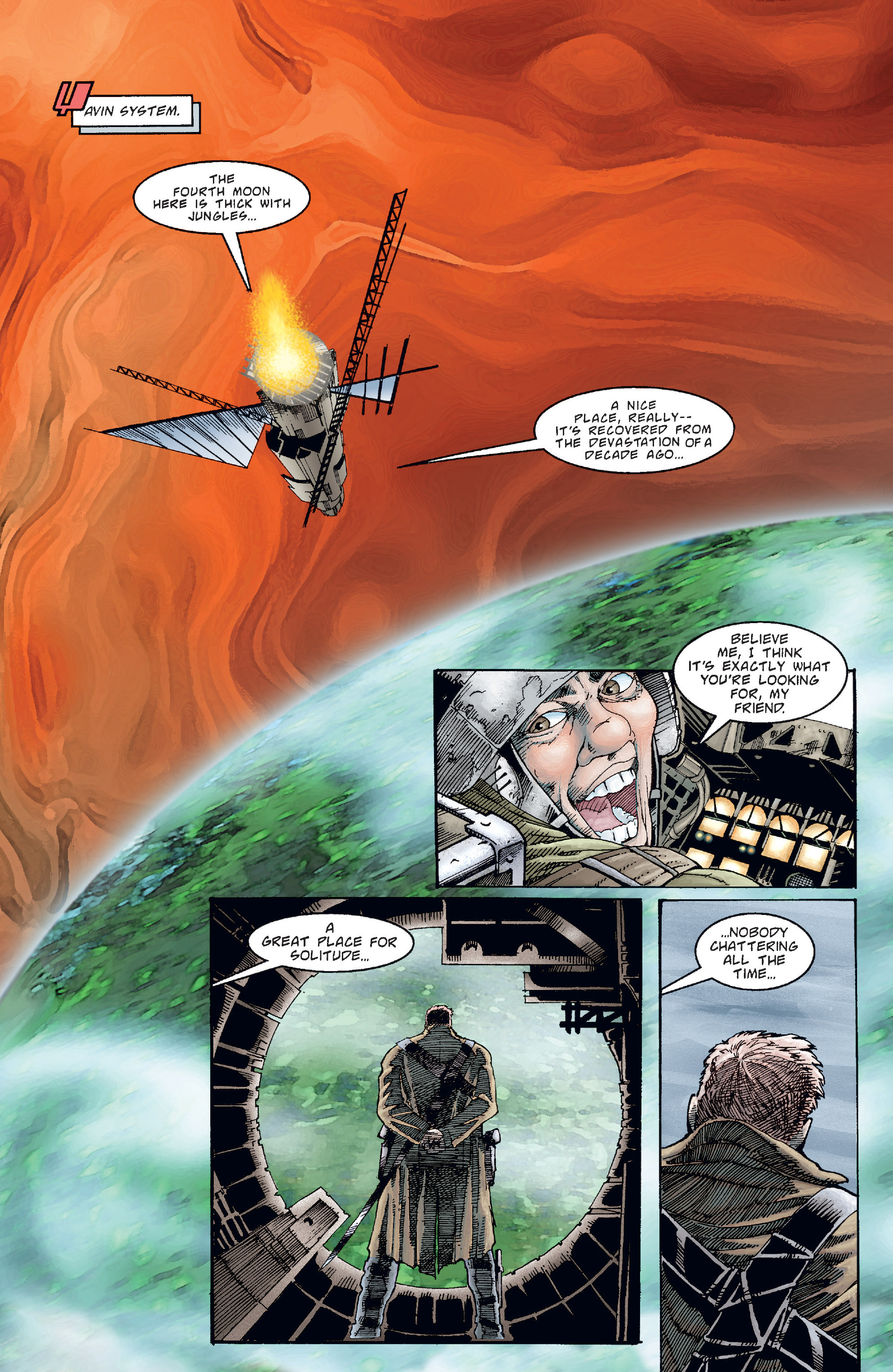Read online Star Wars: Tales of the Jedi - Redemption comic -  Issue #1 - 4