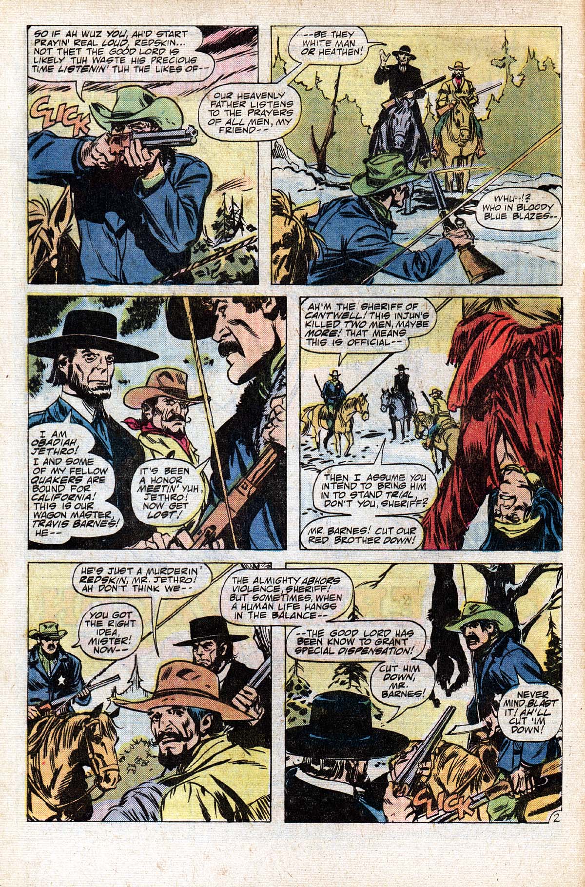 Read online Weird Western Tales (1972) comic -  Issue #44 - 4
