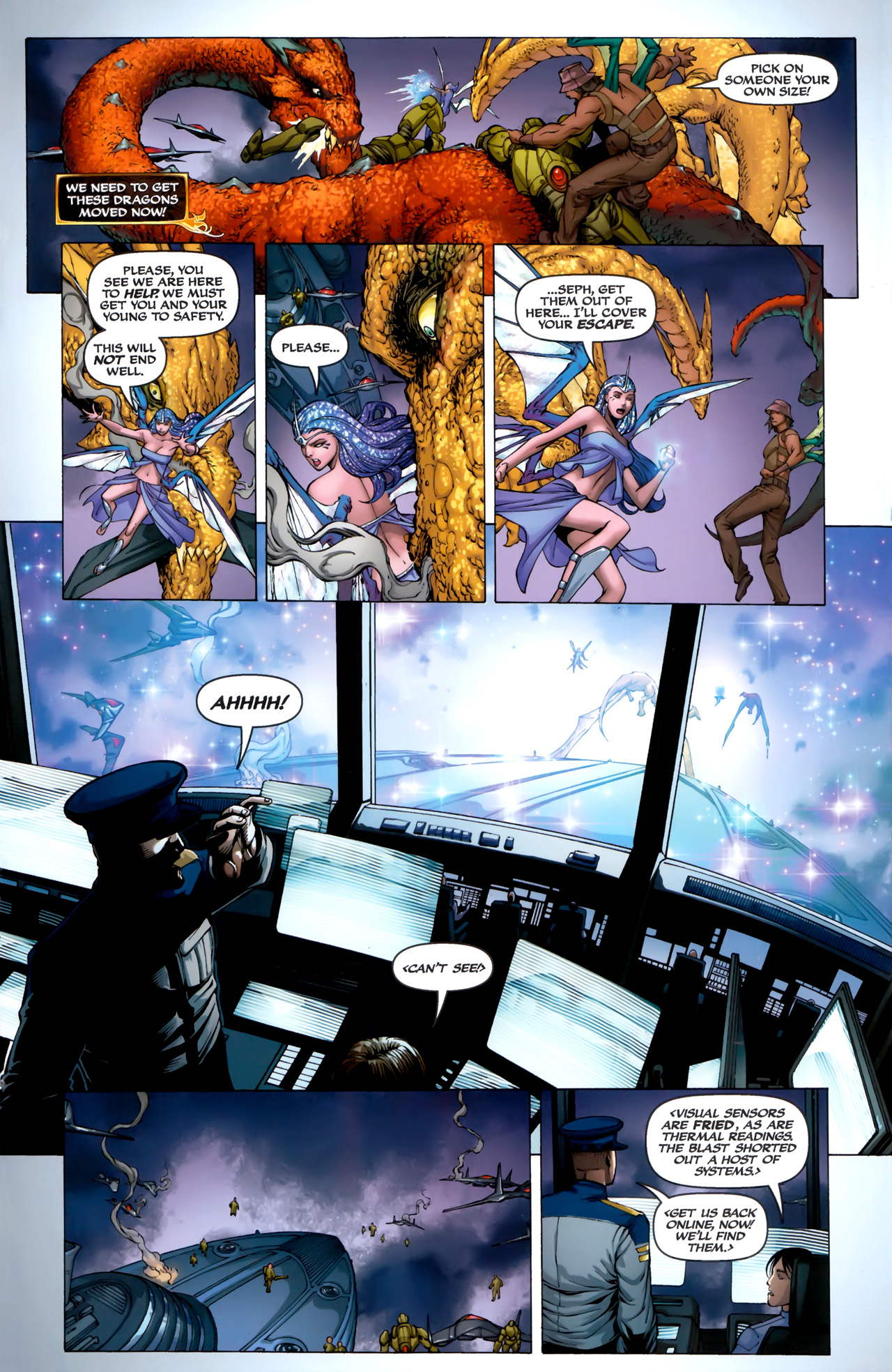 Read online Michael Turner's Soulfire (2009) comic -  Issue #2 - 13