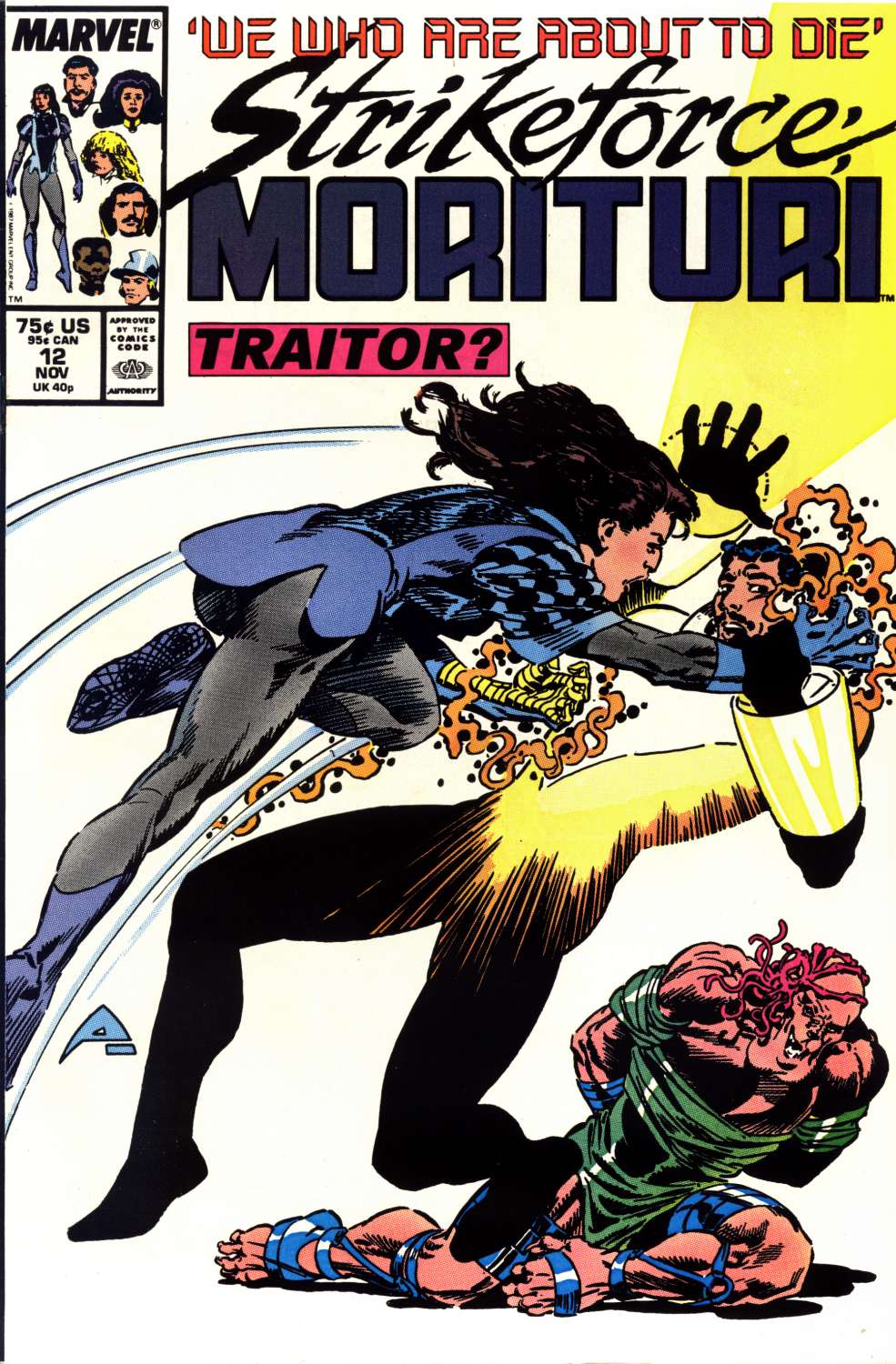 Read online Strikeforce: Morituri comic -  Issue #12 - 1