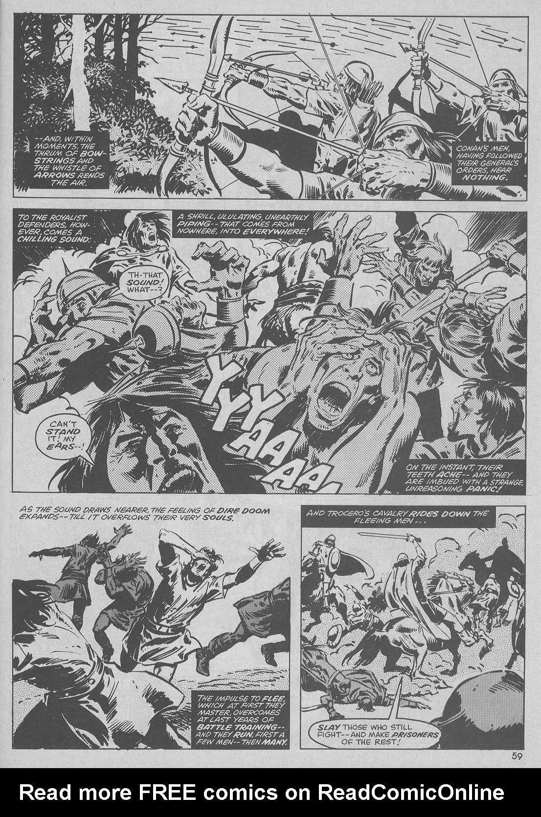 Read online The Savage Sword Of Conan comic -  Issue #51 - 59