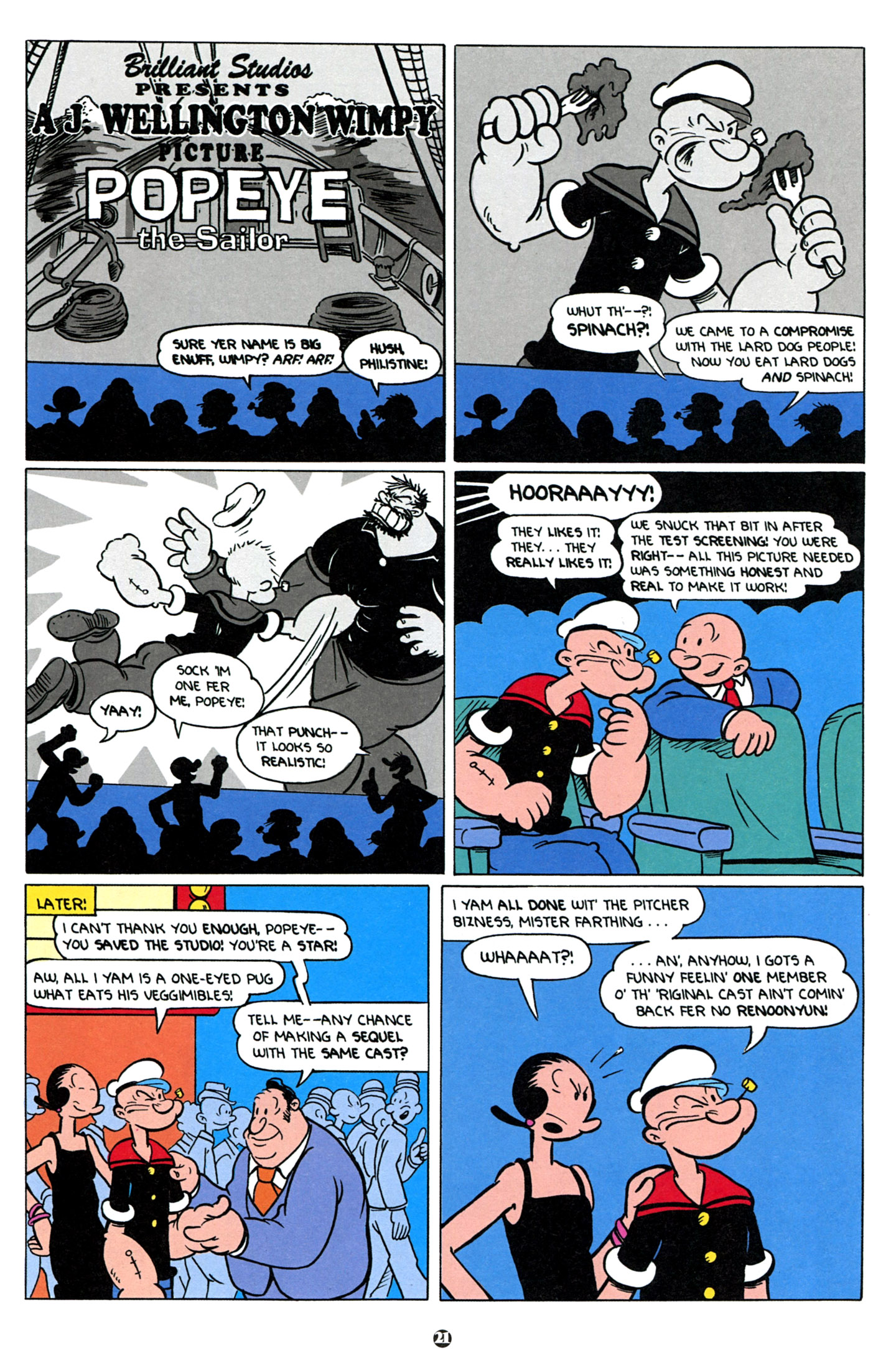 Read online Popeye (2012) comic -  Issue #6 - 23