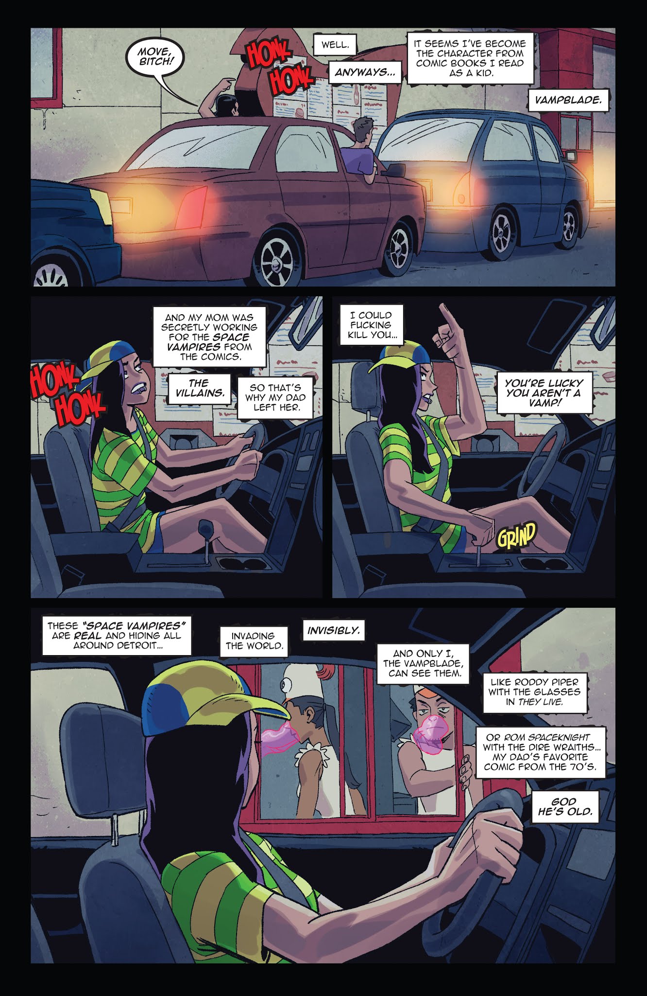 Read online Vampblade Season 3 comic -  Issue #7 - 5