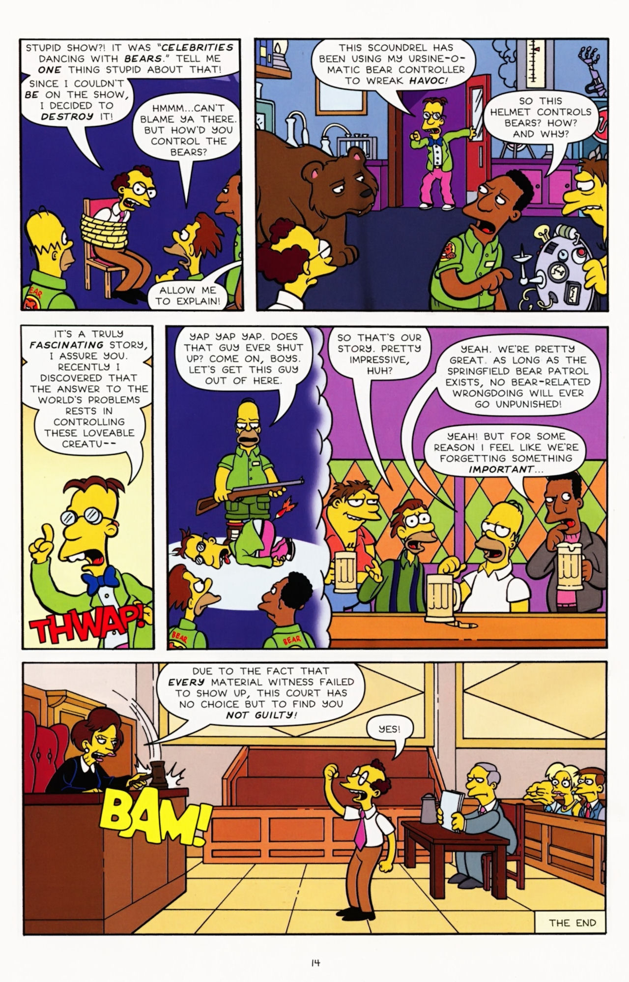 Read online The Simpsons Summer Shindig comic -  Issue #5 - 16