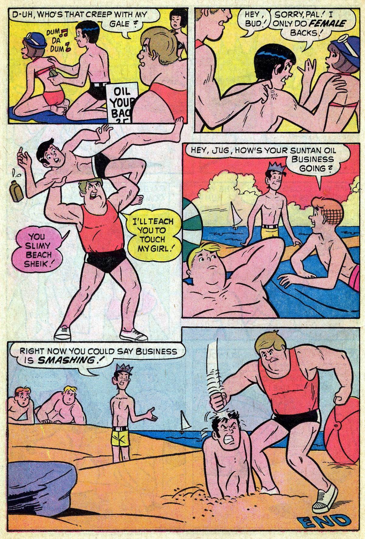 Read online Reggie and Me (1966) comic -  Issue #74 - 16