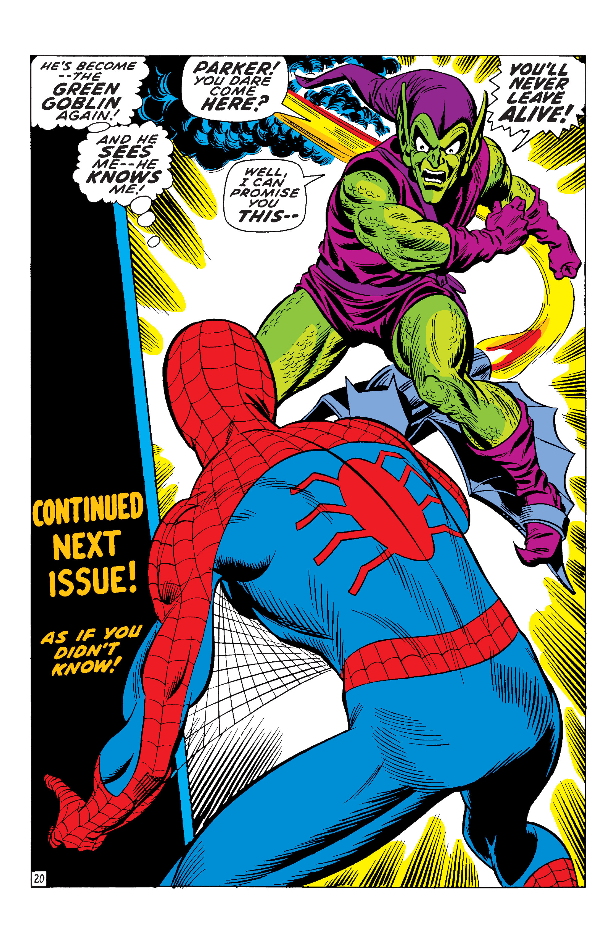 Read online The Amazing Spider-Man (1963) comic -  Issue #96 - 20