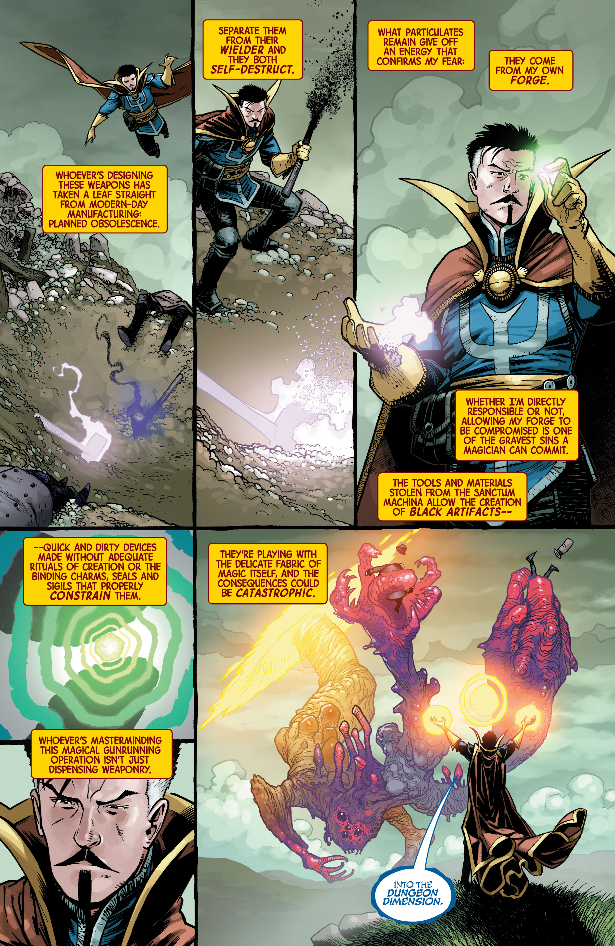 Read online Dr. Strange comic -  Issue #5 - 7