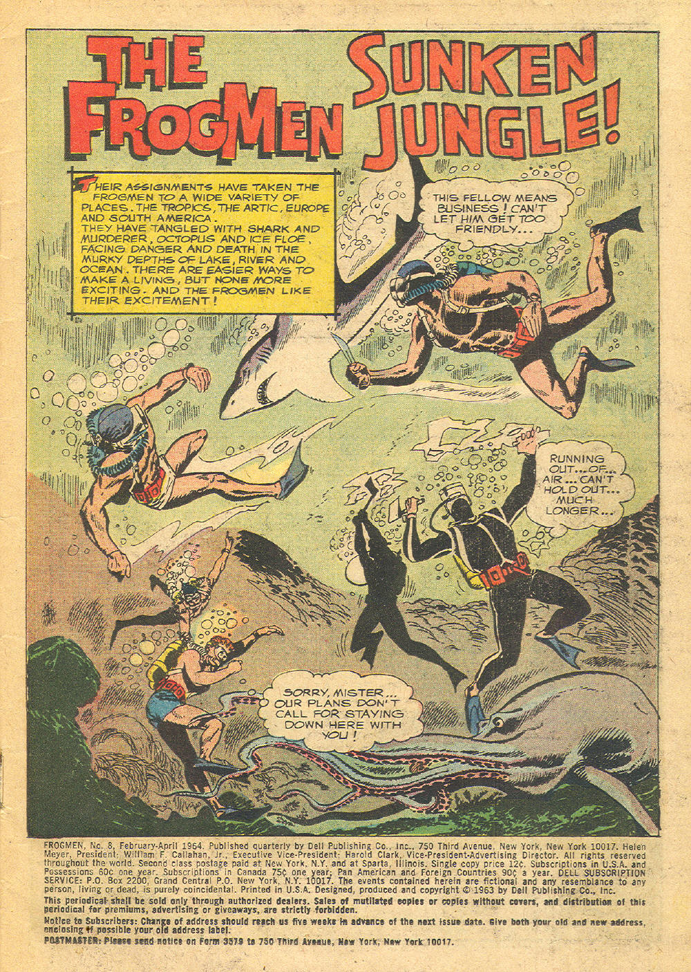Read online The Frogmen comic -  Issue #8 - 3