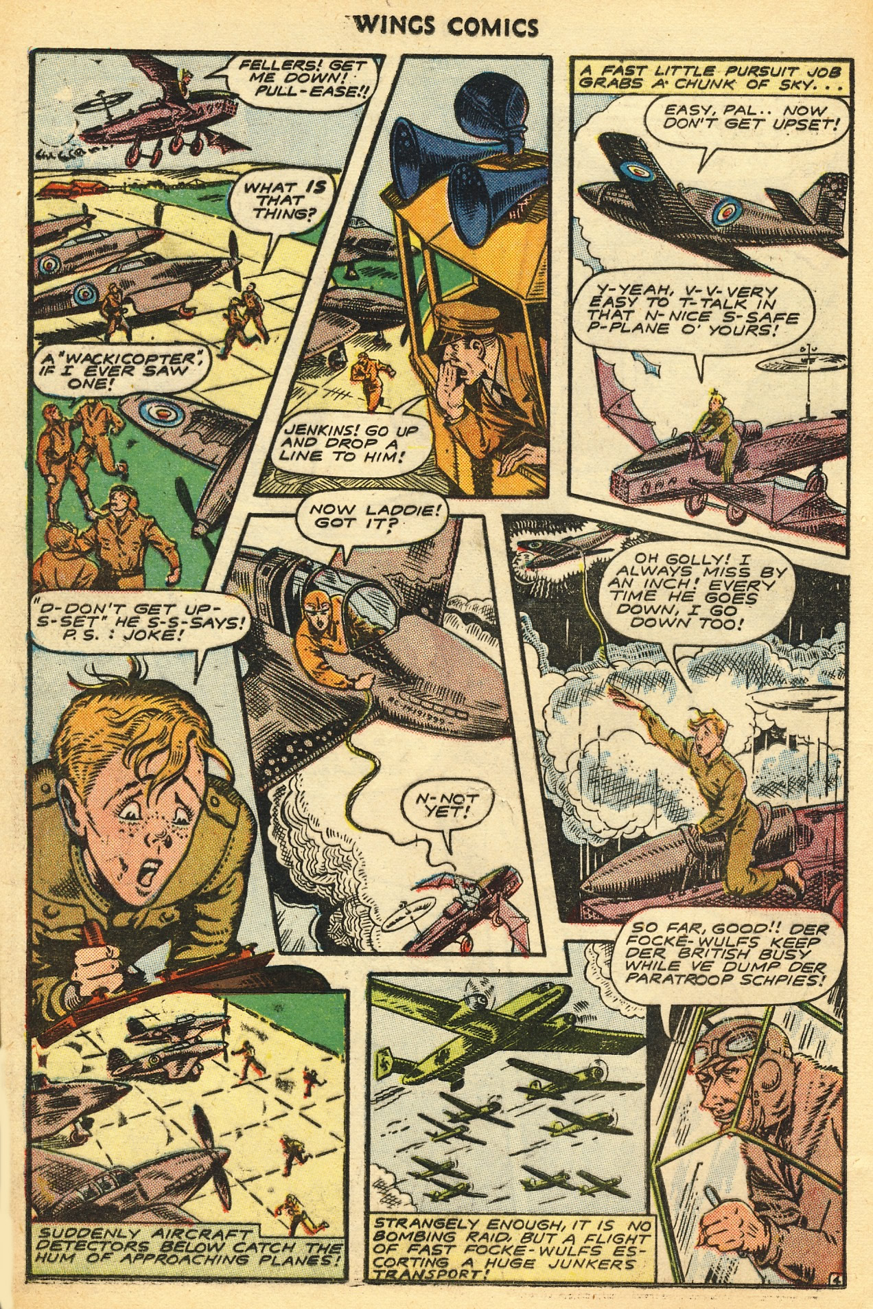 Read online Wings Comics comic -  Issue #45 - 16