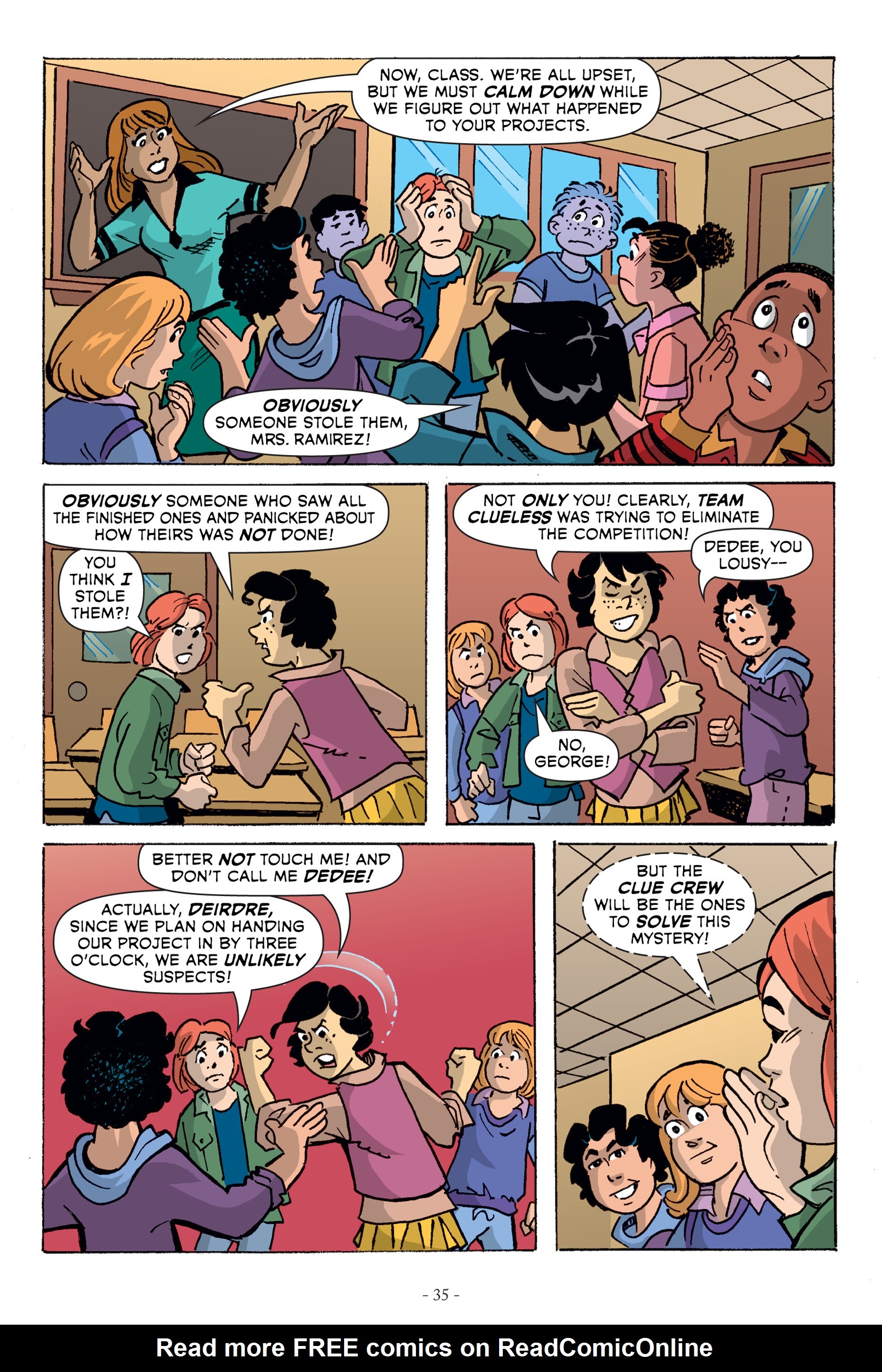 Read online Nancy Drew and the Clue Crew comic -  Issue #1 - 35