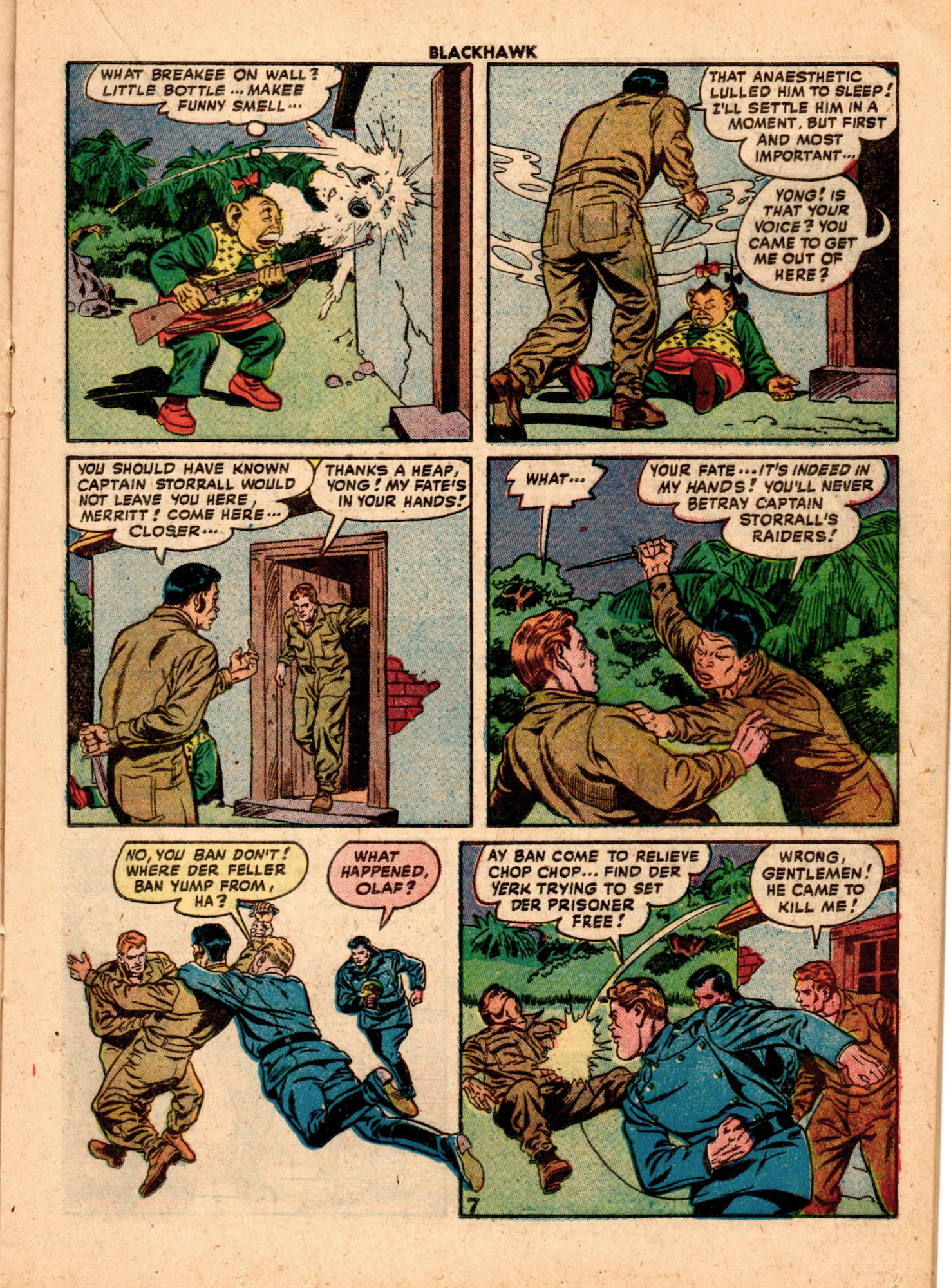 Read online Blackhawk (1957) comic -  Issue #21 - 21