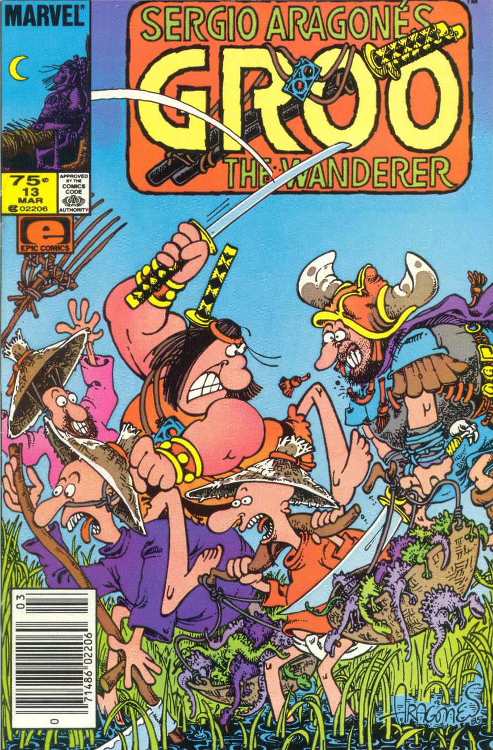 Read online Sergio Aragonés Groo the Wanderer comic -  Issue #13 - 1