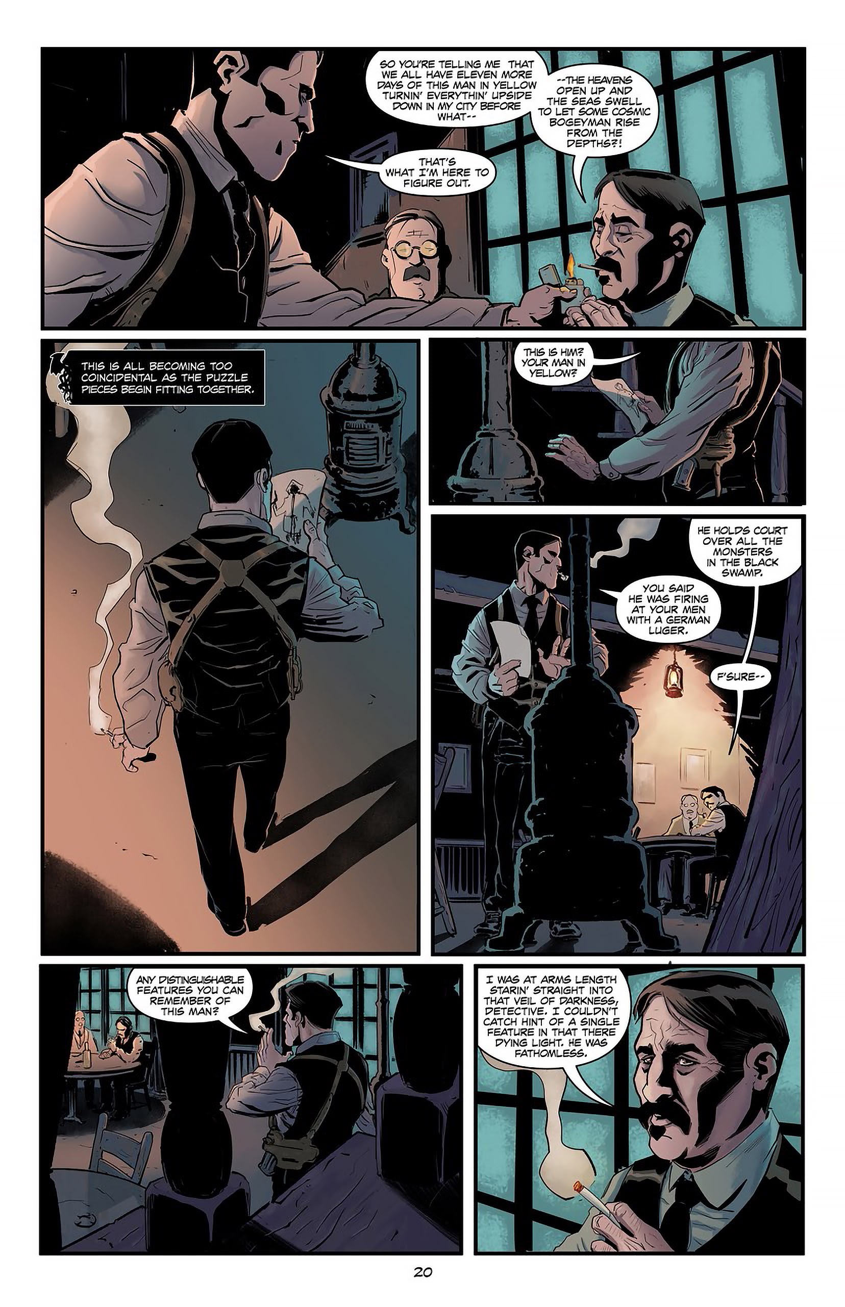 Read online Lovecraft P.I. - The Curious Case of ReAnimator comic -  Issue # TPB - 22