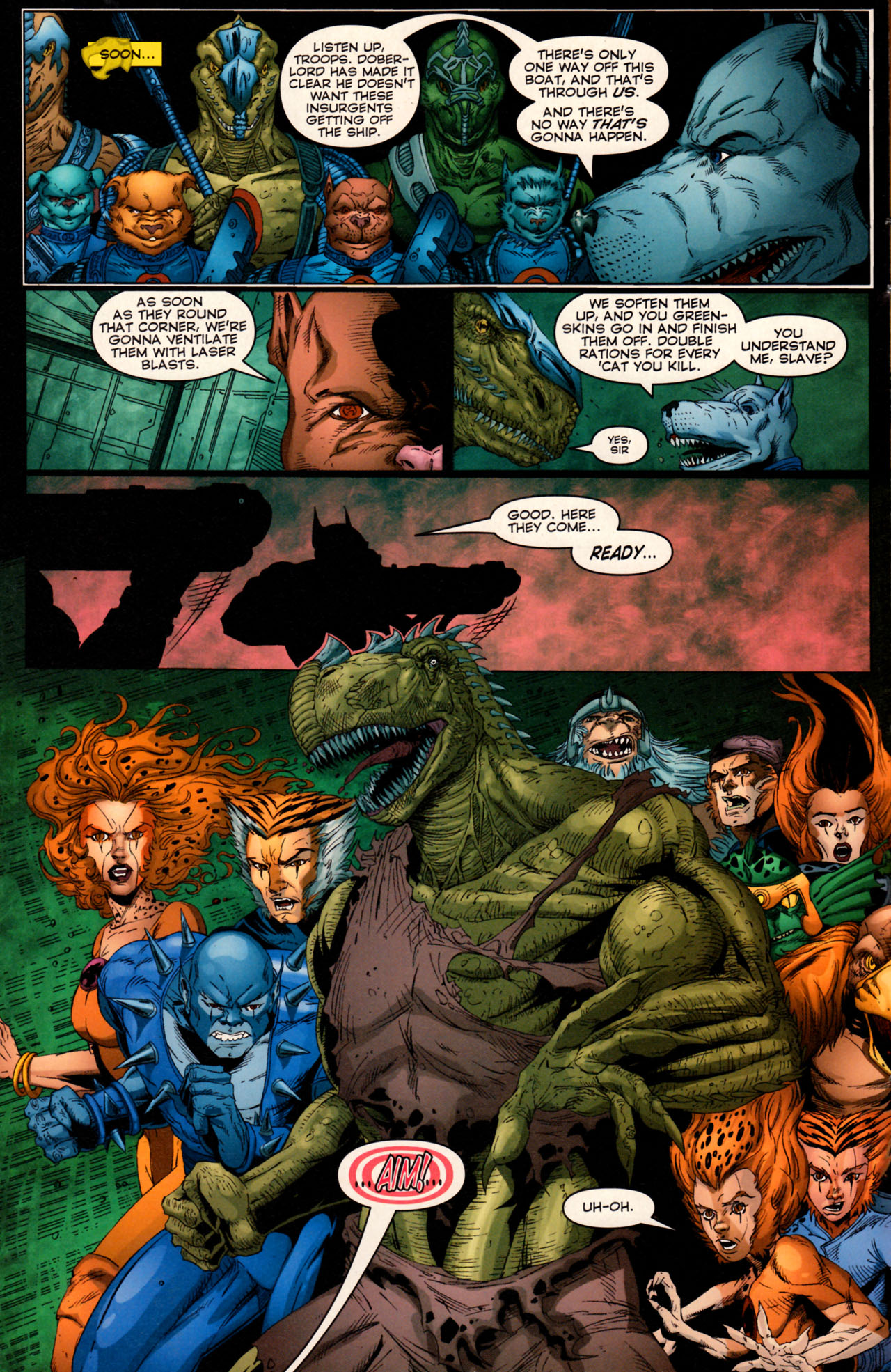 Read online ThunderCats: Dogs of War comic -  Issue #5 - 11